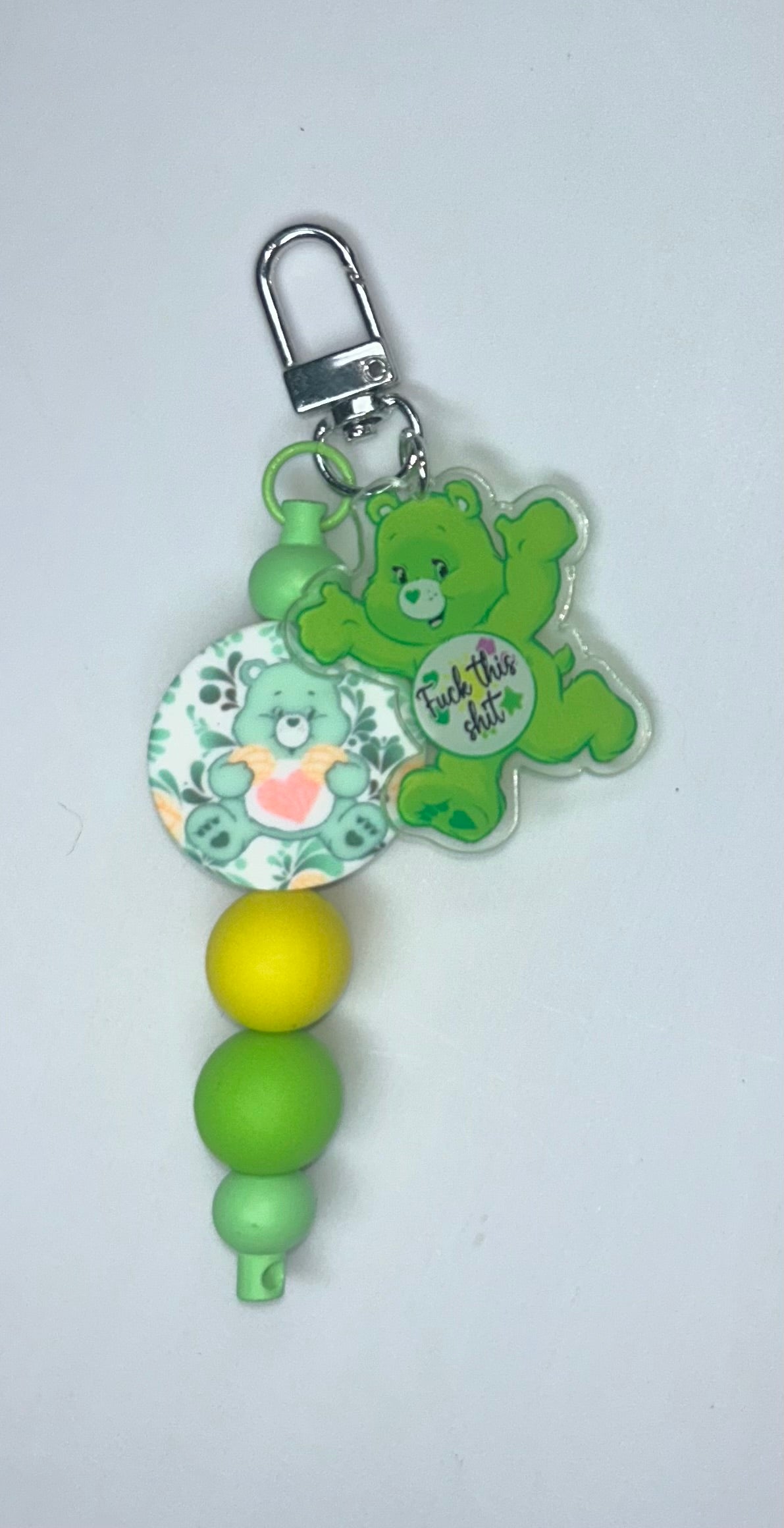 F!@# This SH!t Swear Bear Key Chain