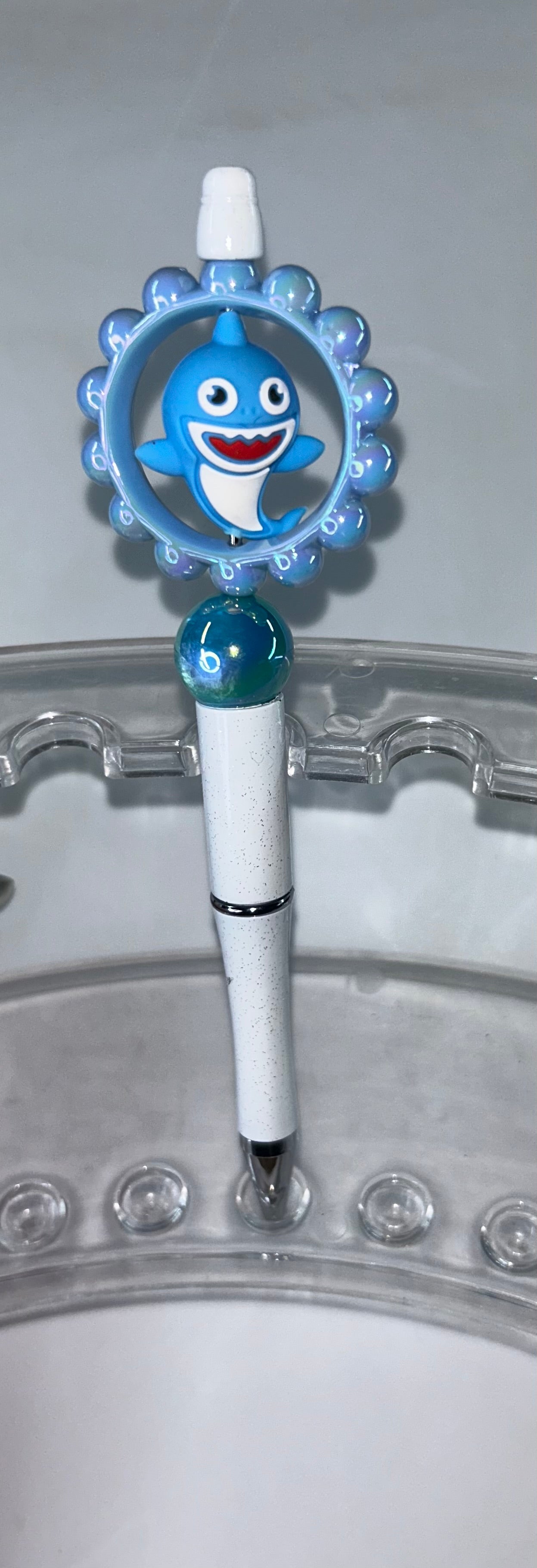 Shark Ring White Pen