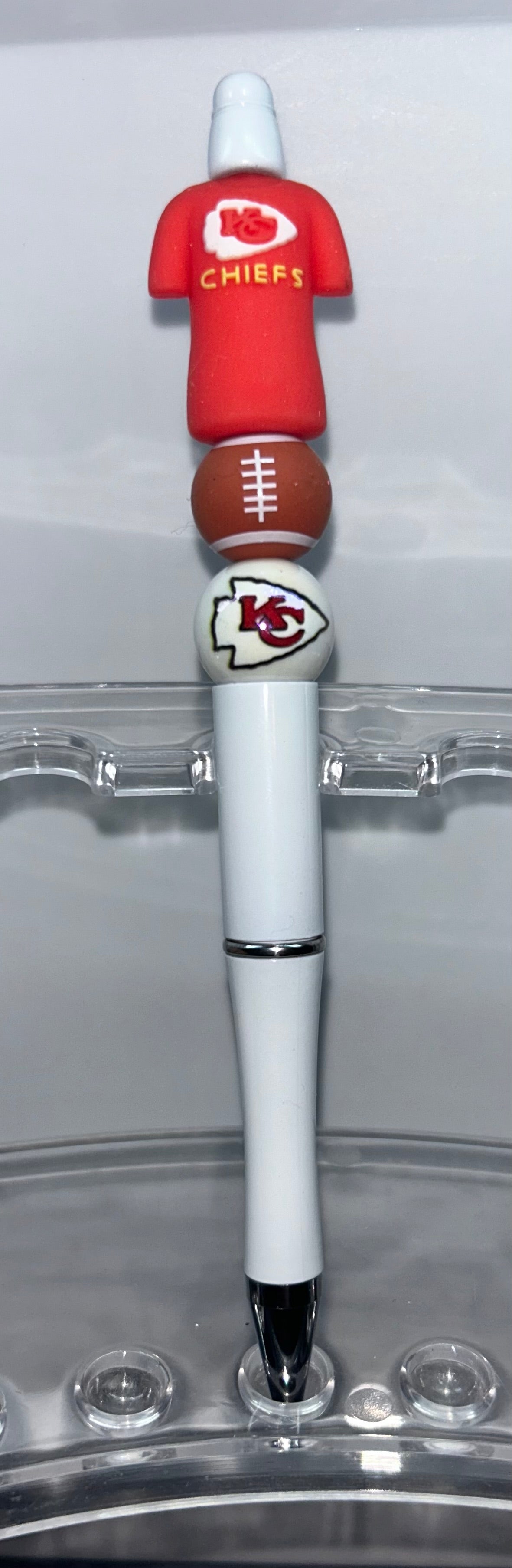 Kansas City Chiefs Jersey White Pen