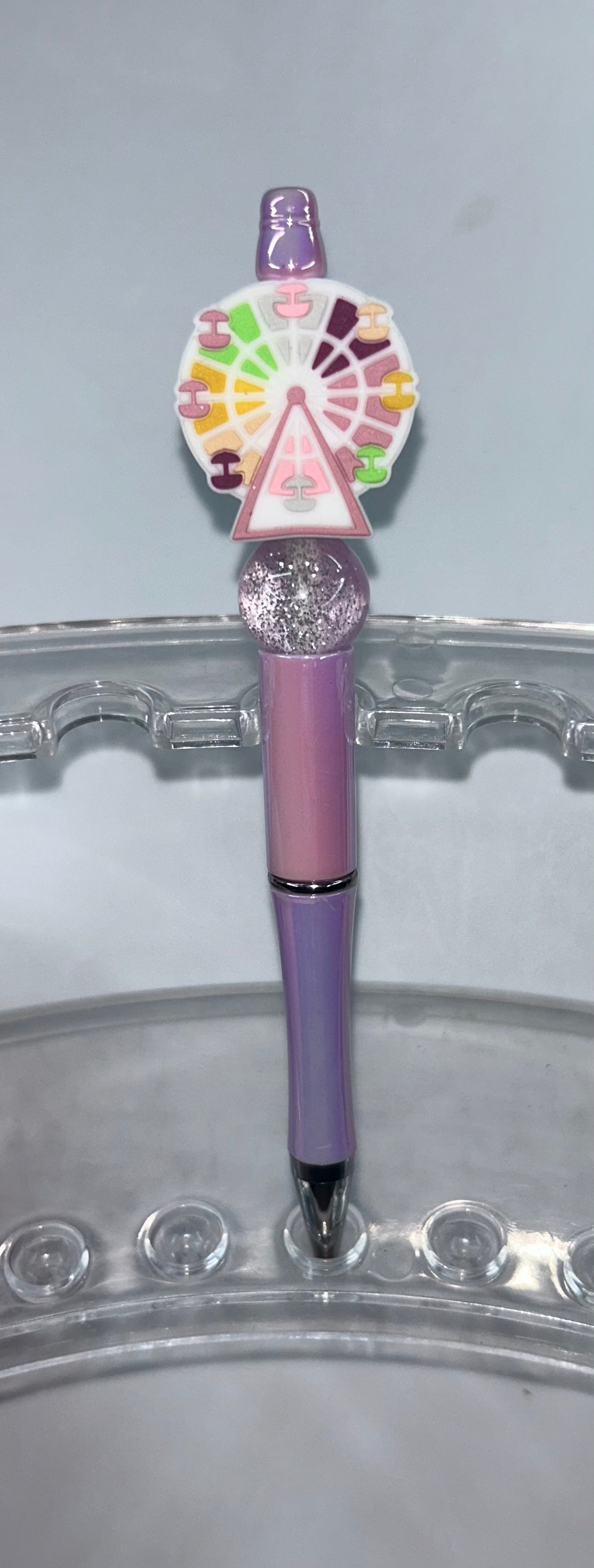 Ferris Wheel Pearl Purple Pen
