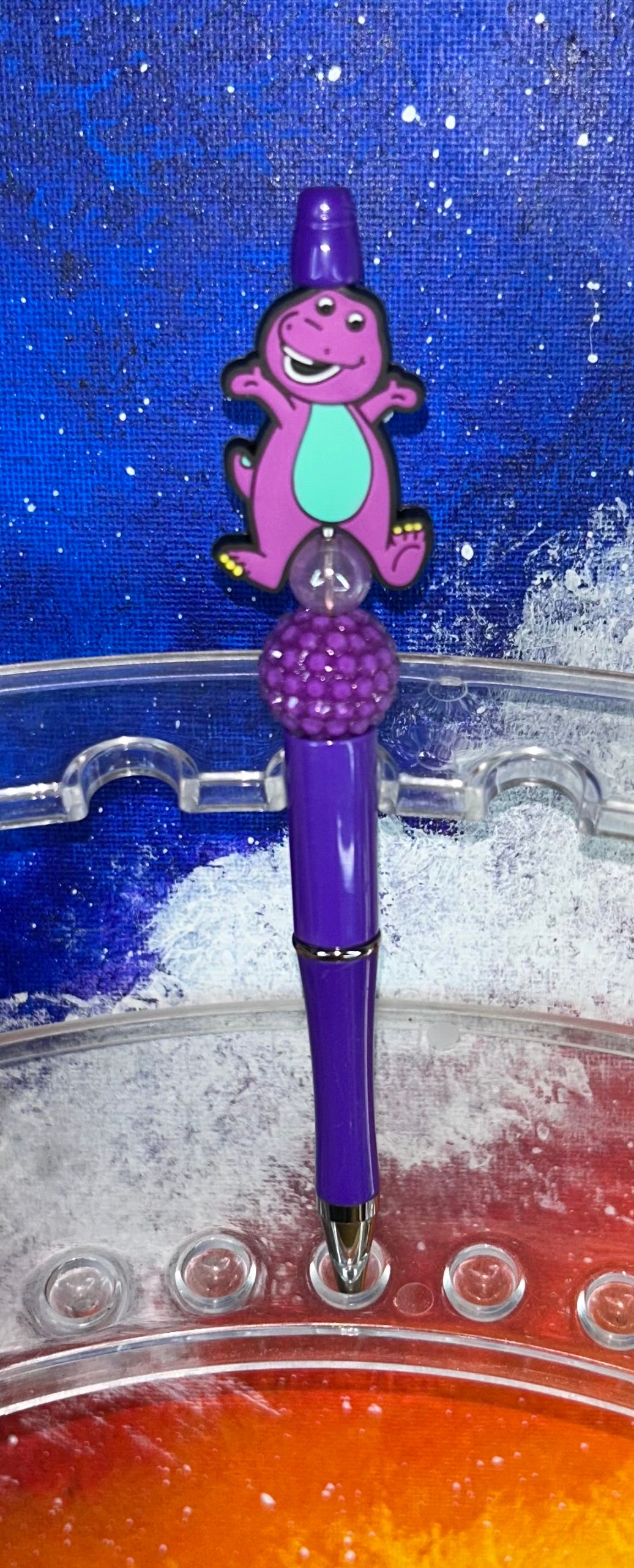 Barney Purple Pen