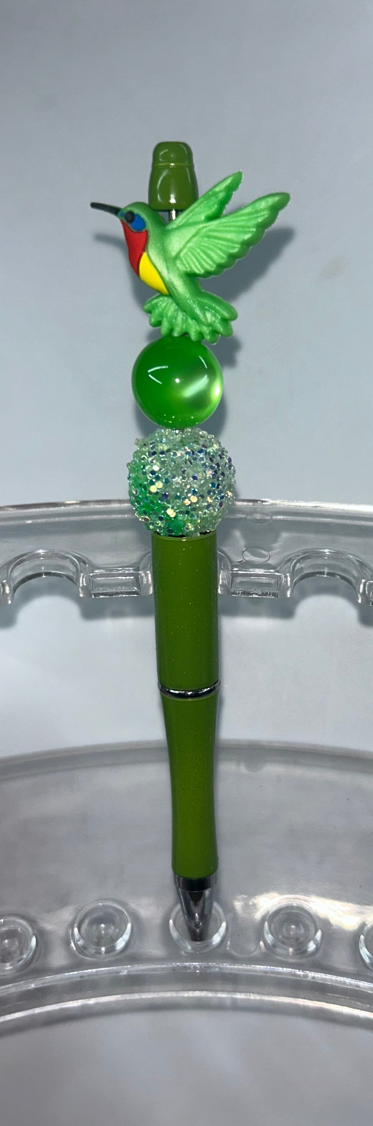 Green Hummingbird Green Pen