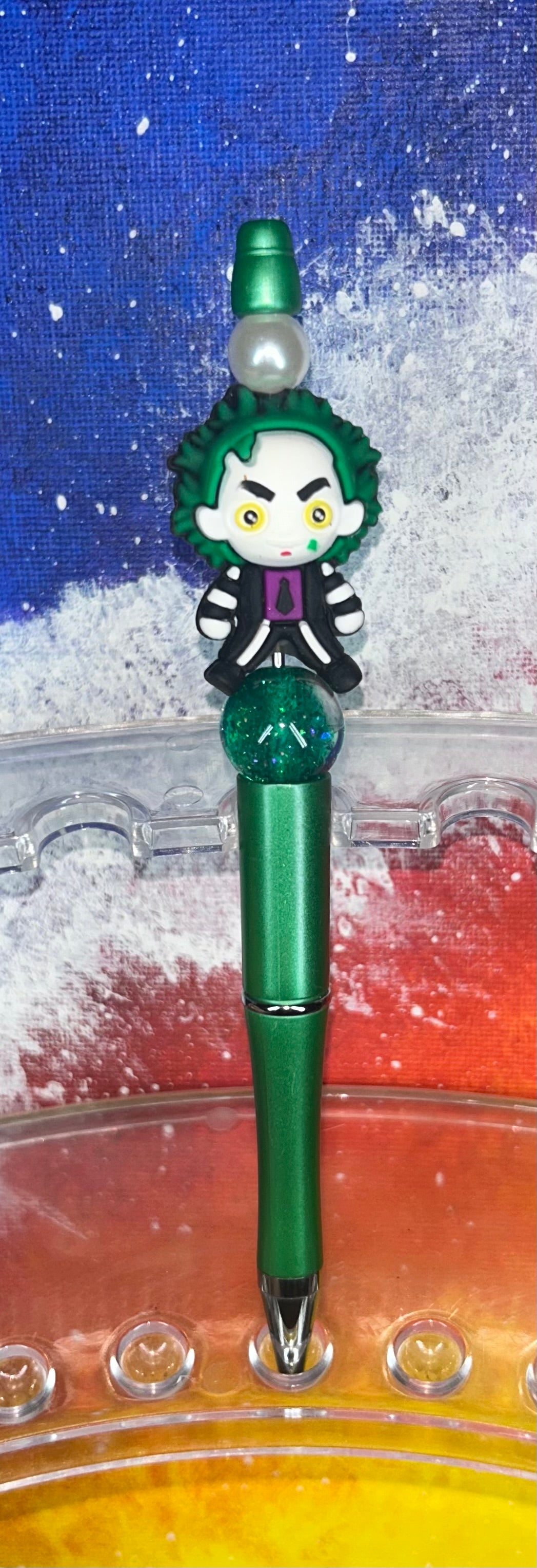 Beetlejuice Green Pen