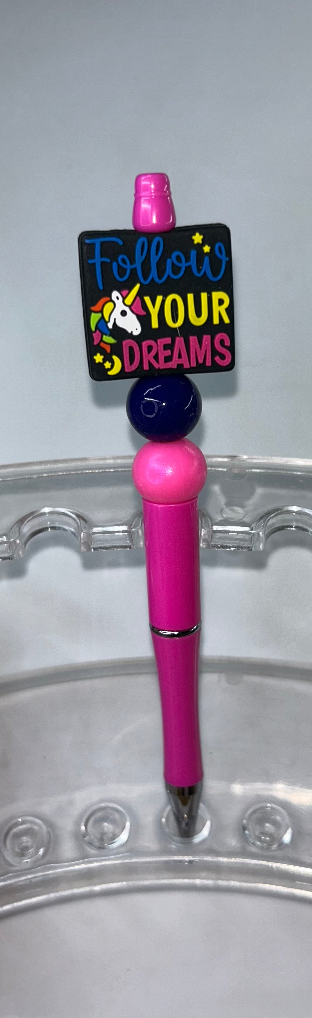 Follow Your Dreams Barbie Pink Pen