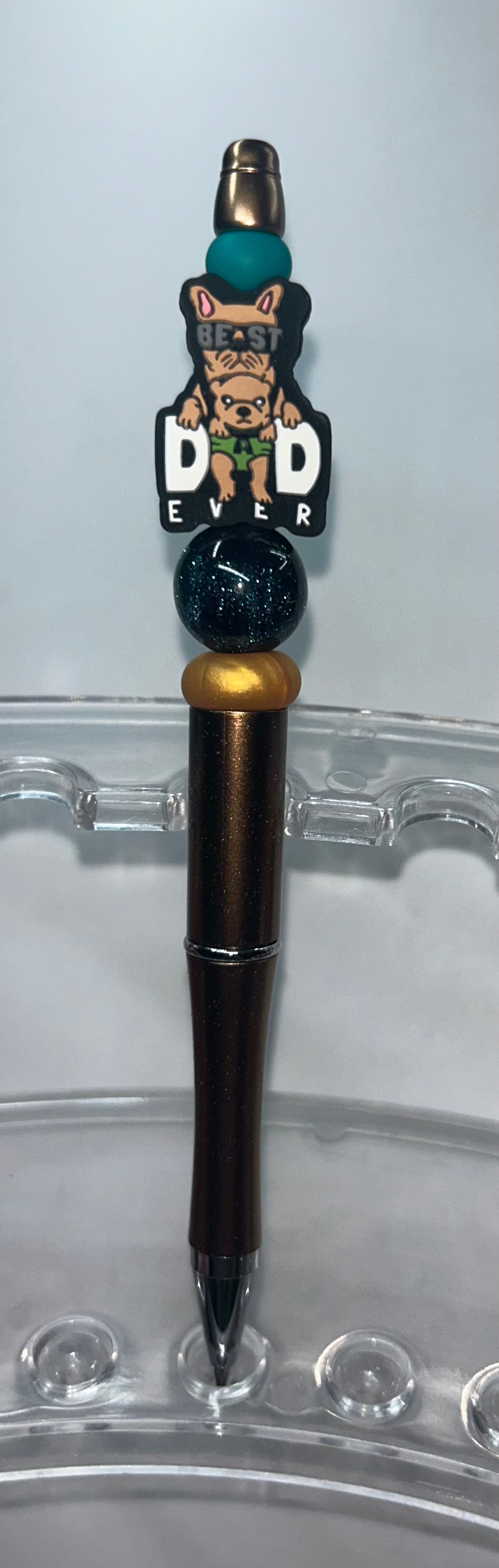 Best Dad Ever Brown Pen