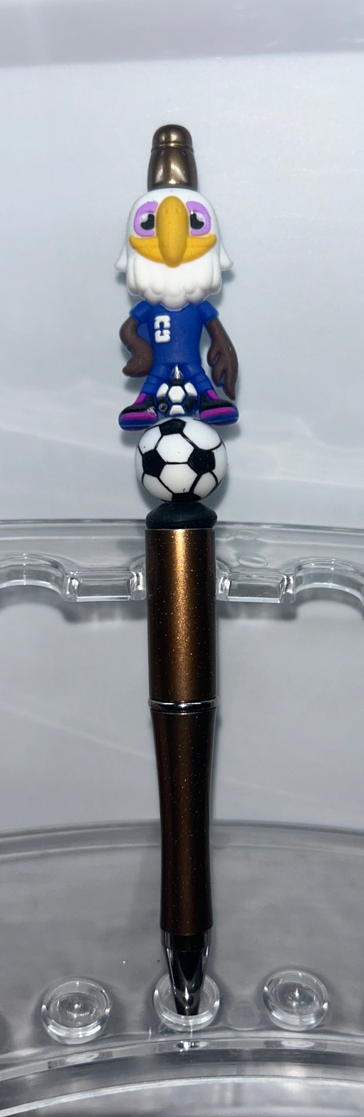 Eagle Soccer Burgandy Pen