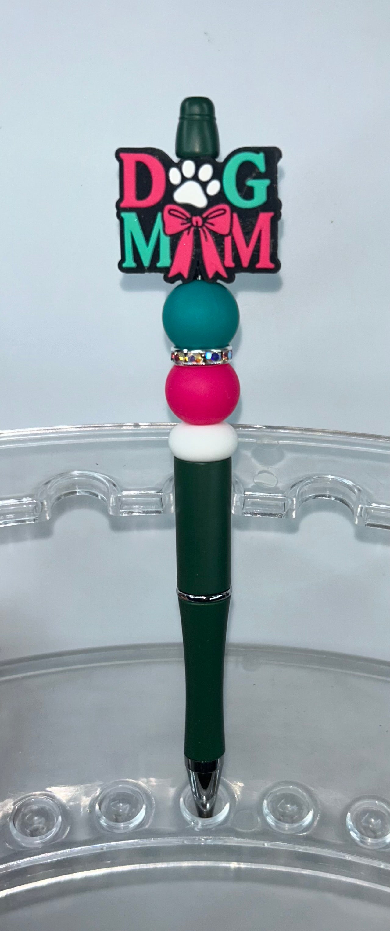 Dog Mom Green Pen