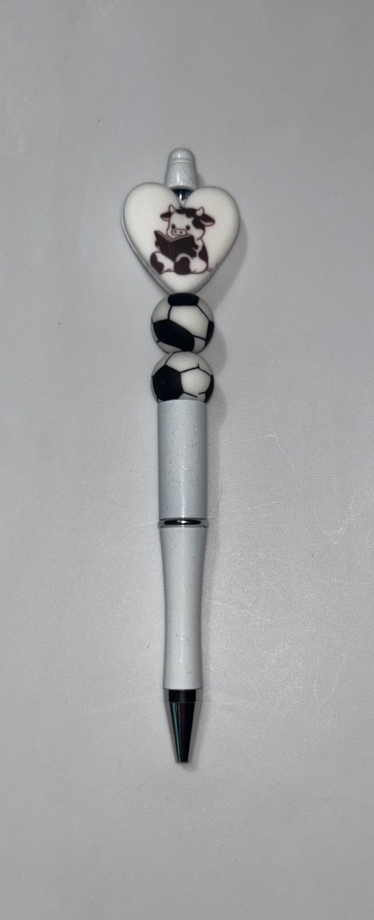 Cow Heart White Pen