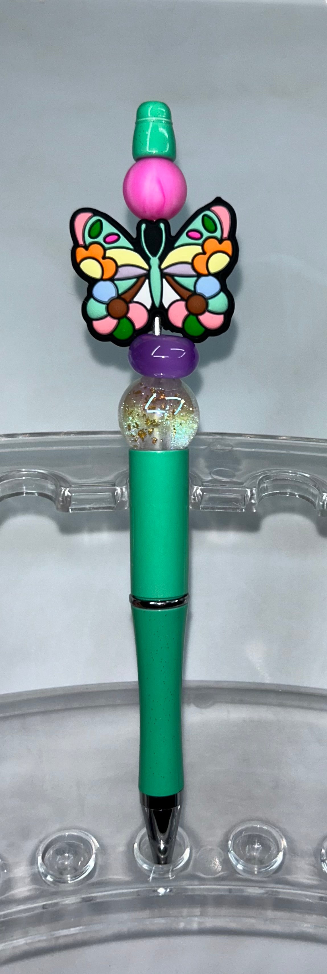 Colorful Butterfly Mint Pen
