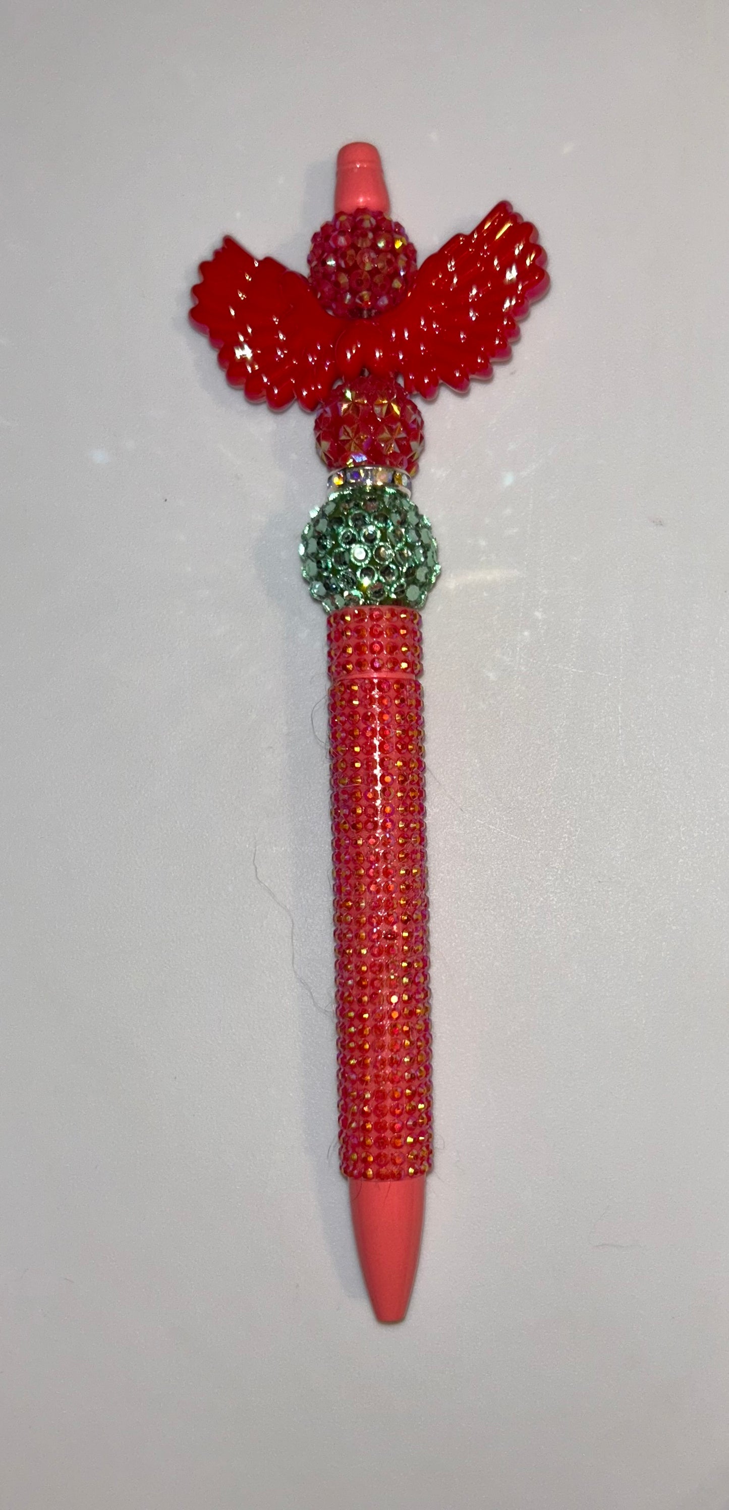 Red Wings Red Bling Pen