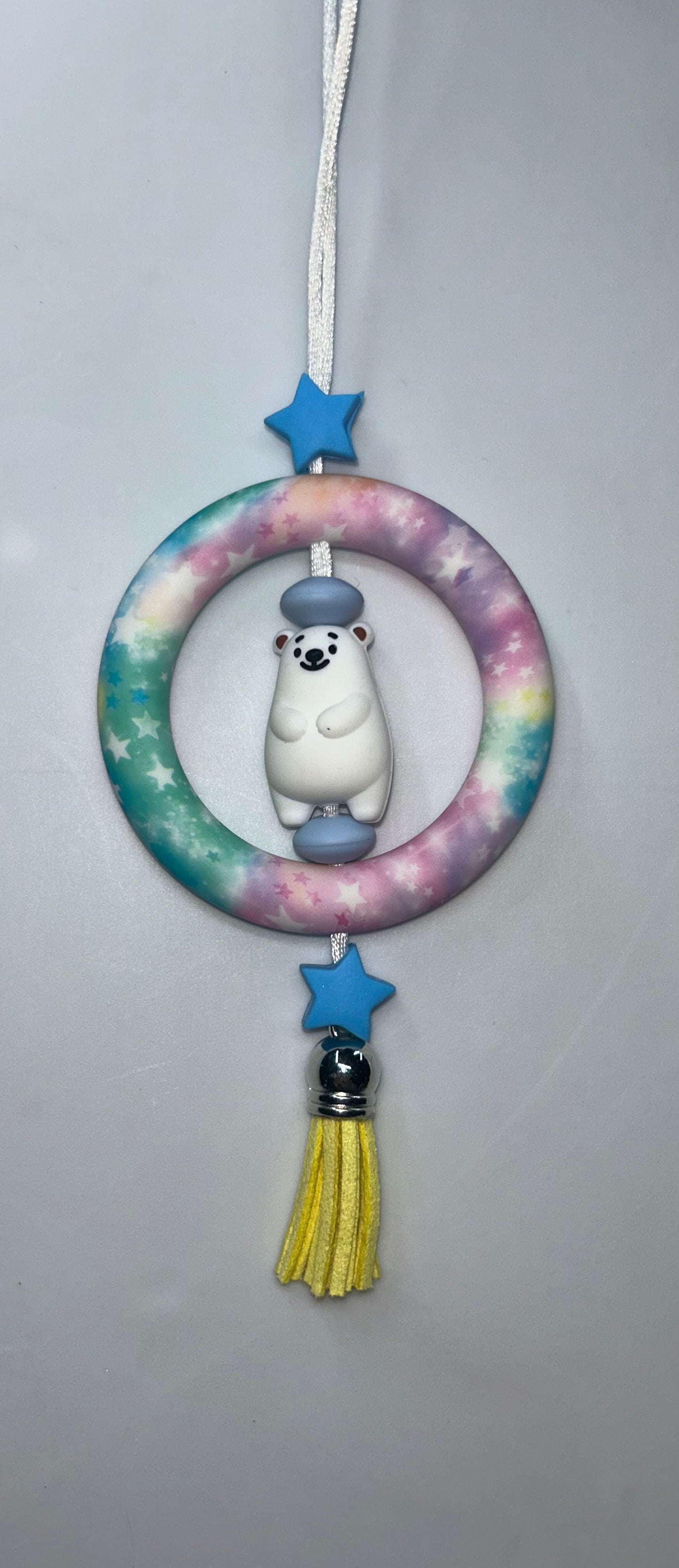 Polar Bear Car Charm