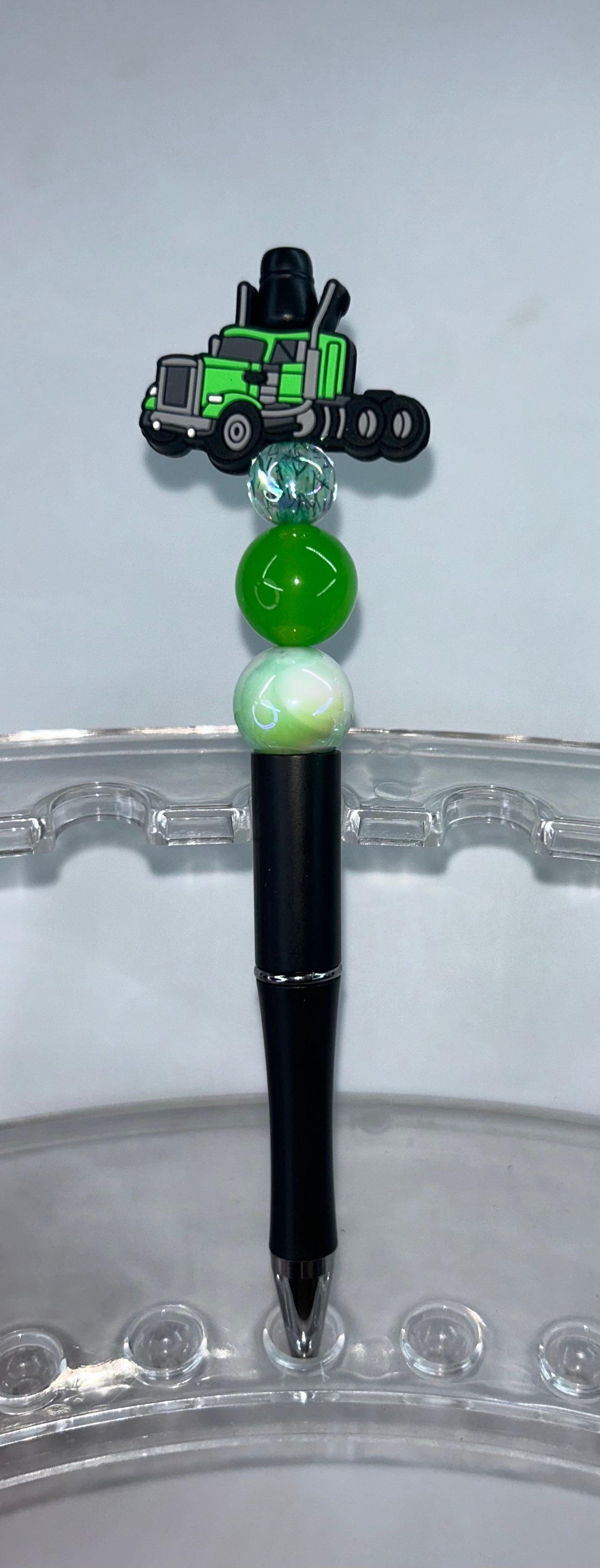 Green Semi Black Pen