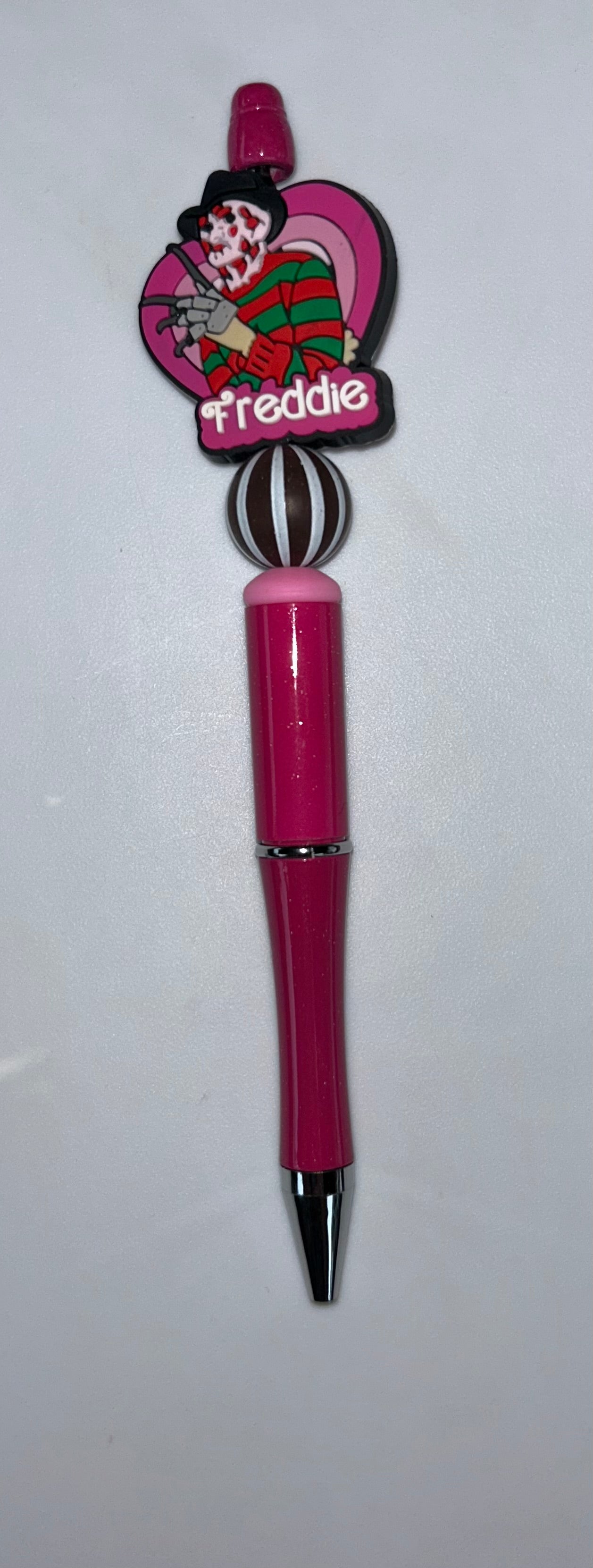 Freddie Heart Pink Pen