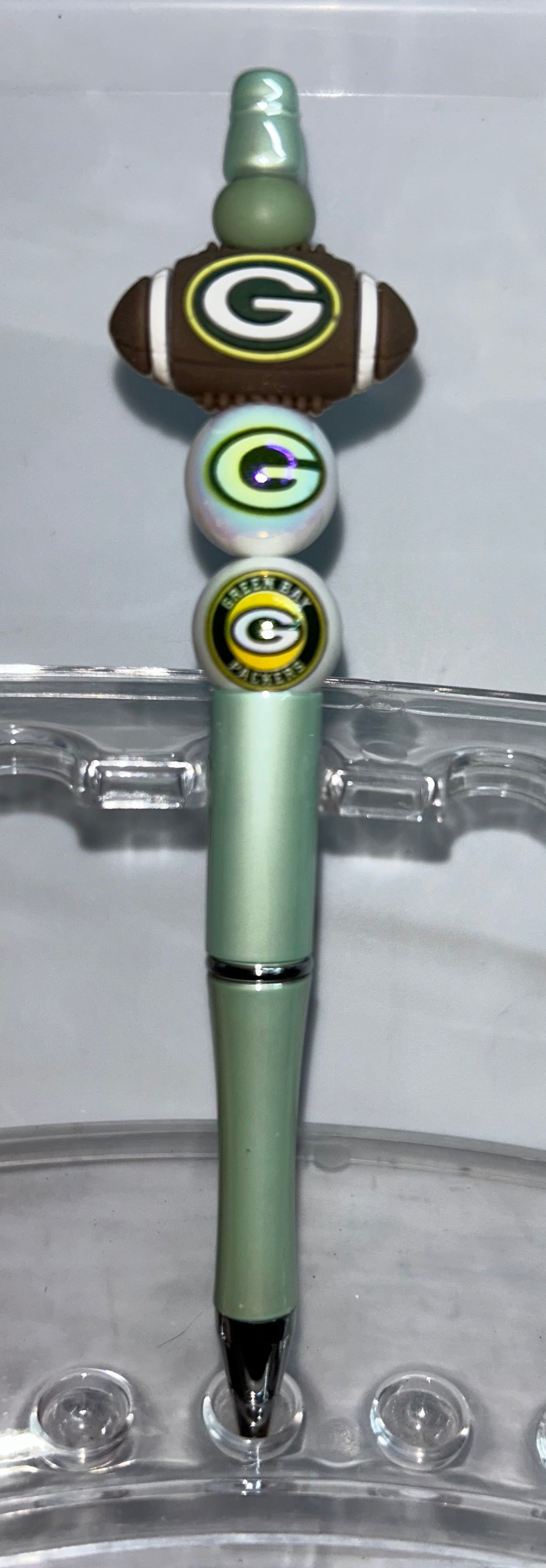 Green Bay Packers Football Light Green