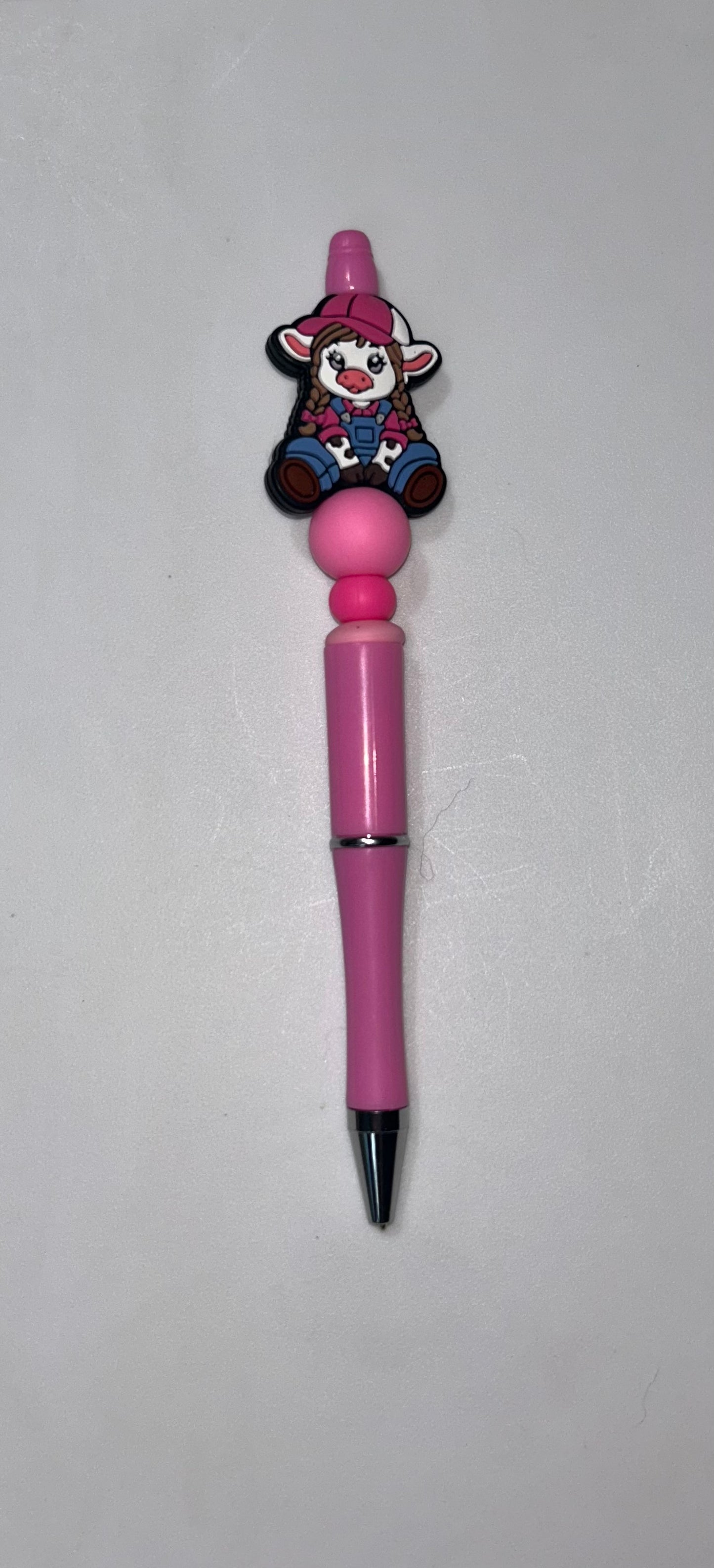 Highland Cow Pink Pen