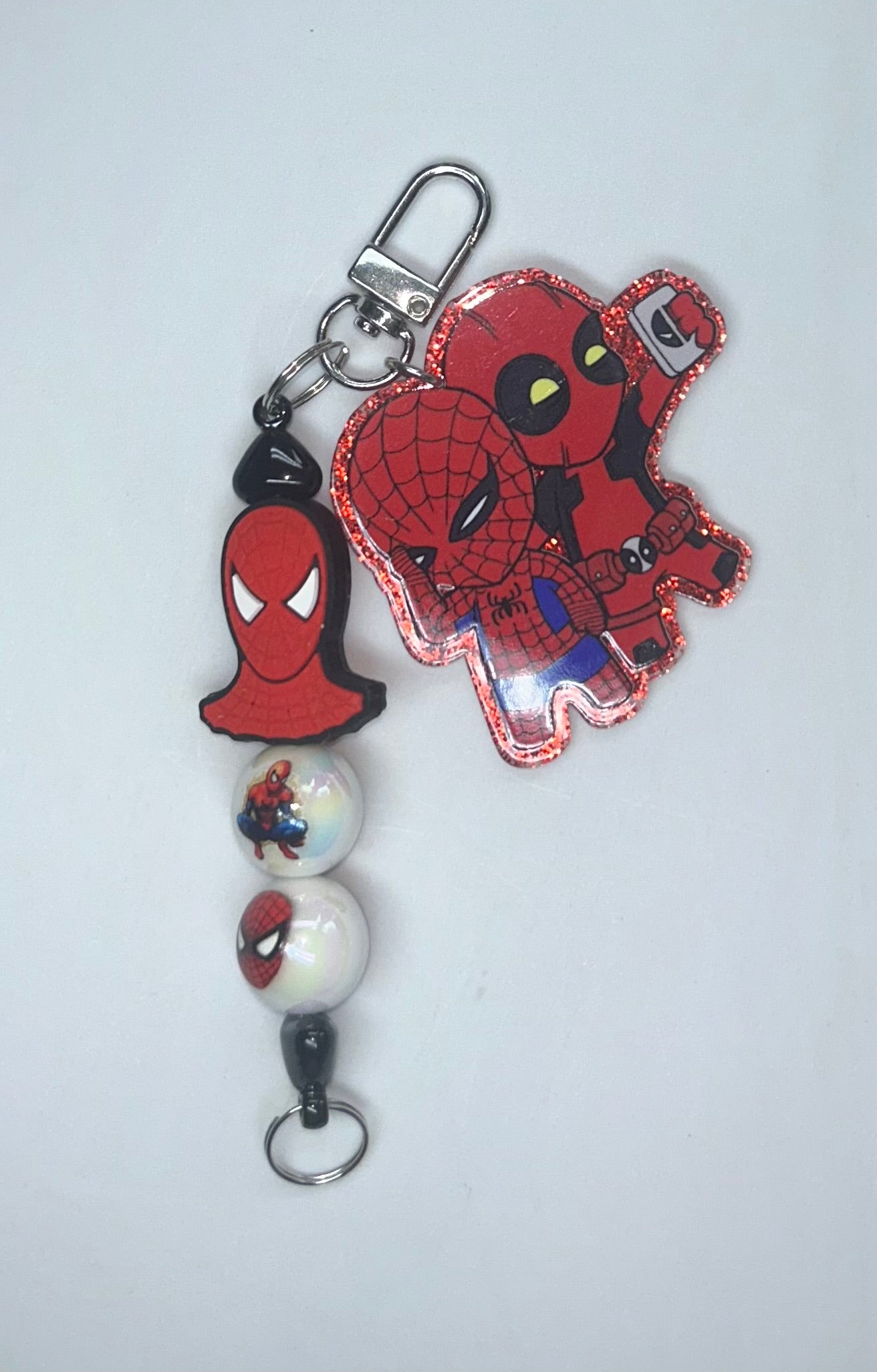 Spiderman & Deadpool Key Chain