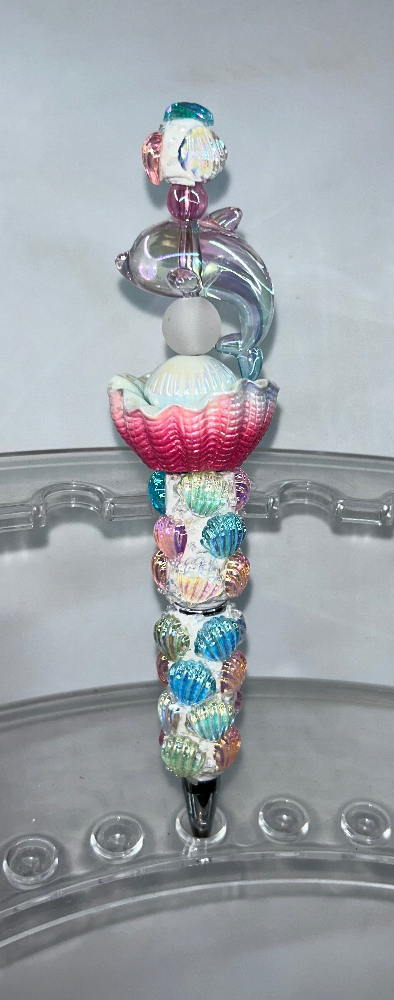 Dolphin Ombre' Shells Pen