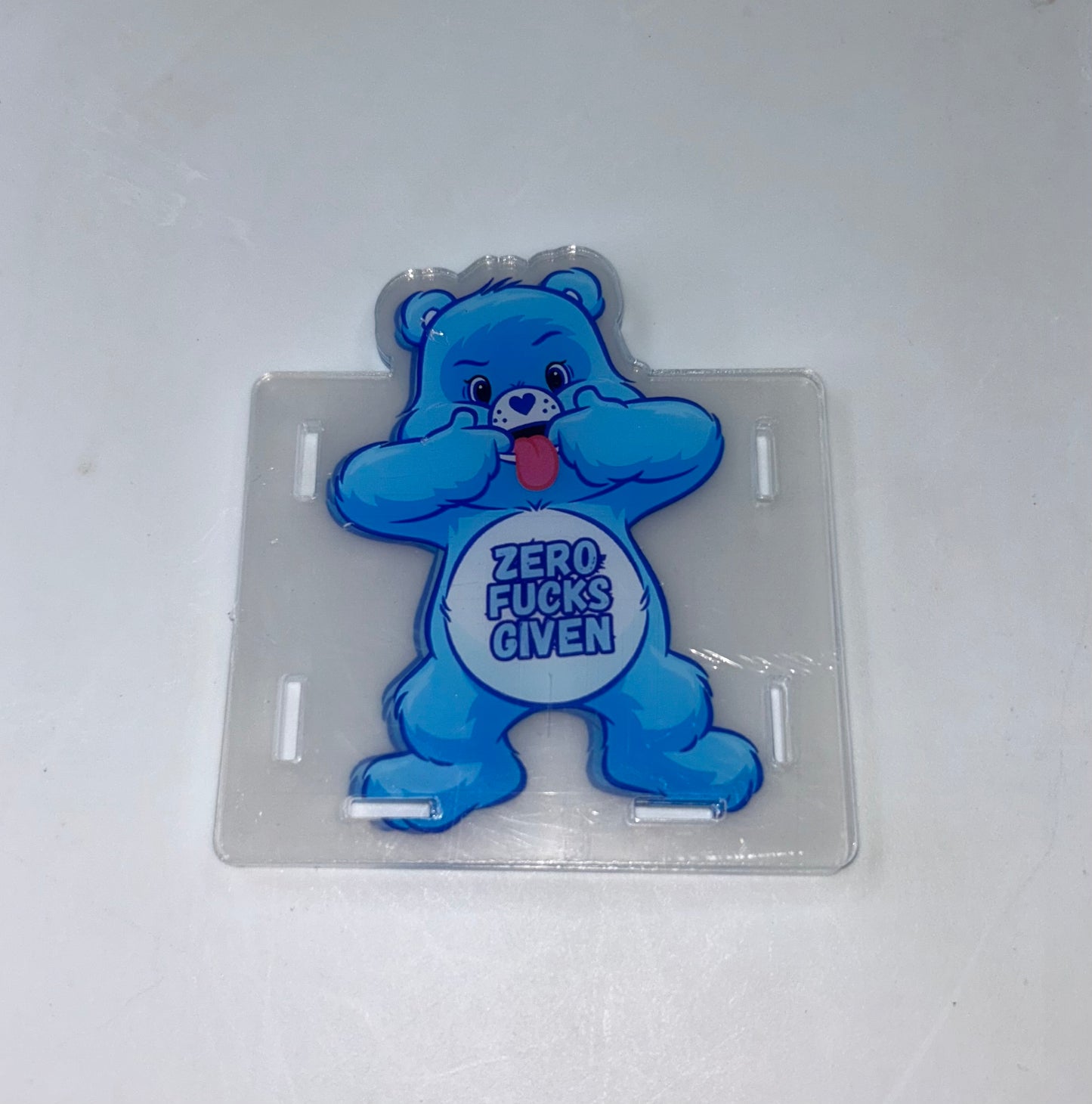 Swear Bear Zero F!@#s Given Pen Holder