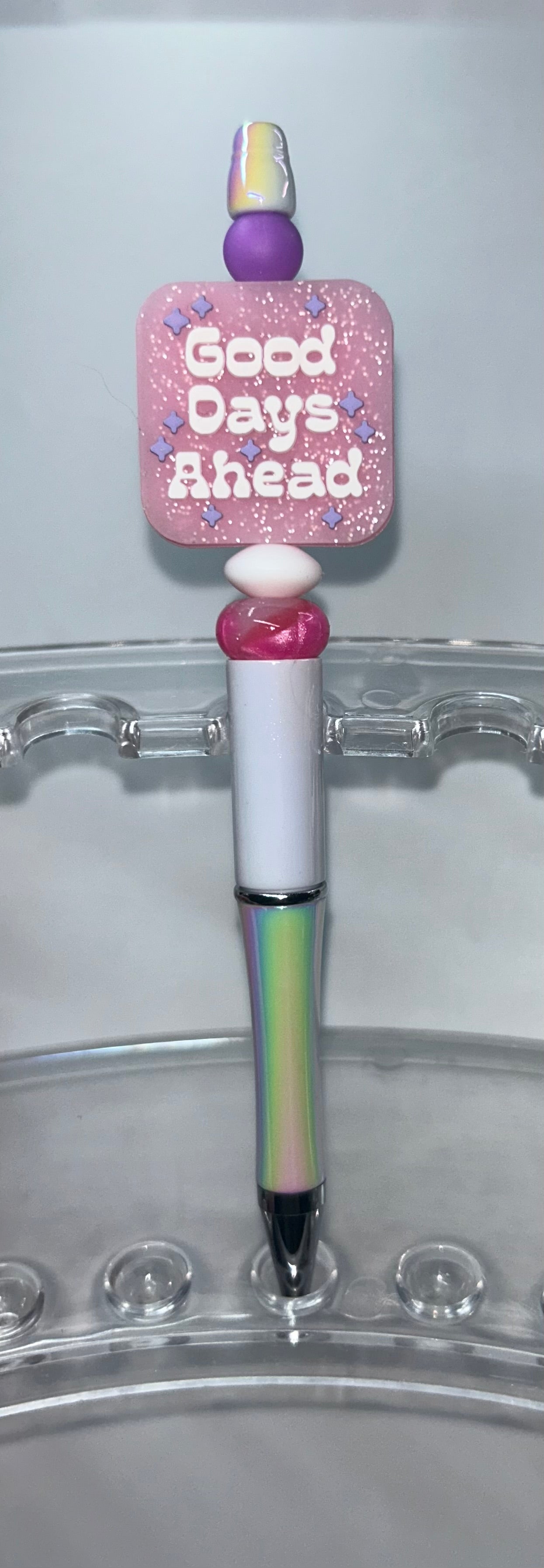 Good Days Ahead White Pearl Pen