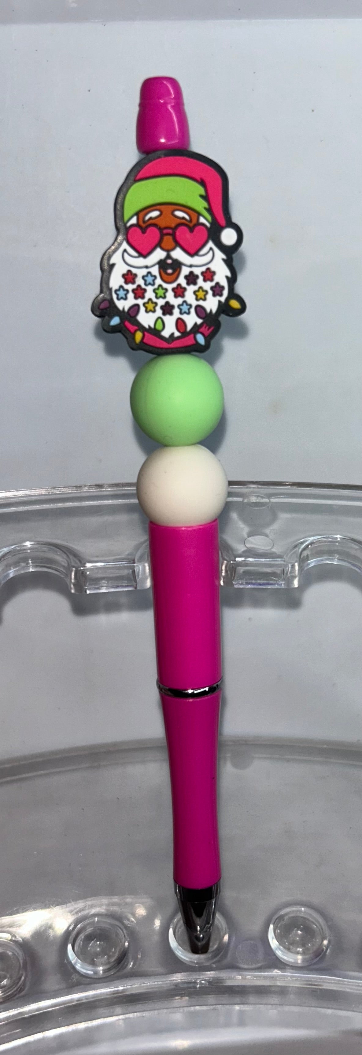 Vibrant Santa Pink Pen