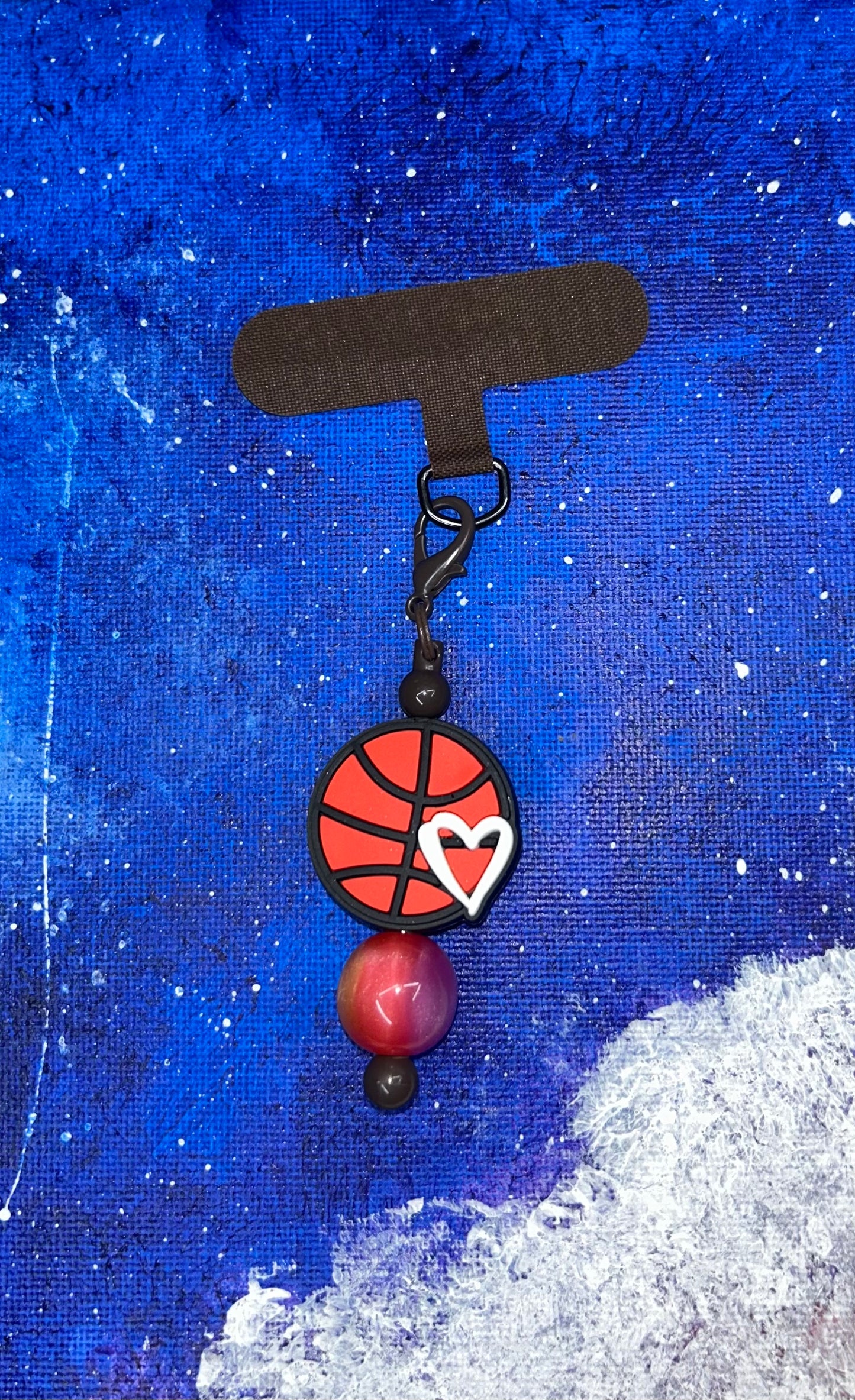 Basketball Phone Charm