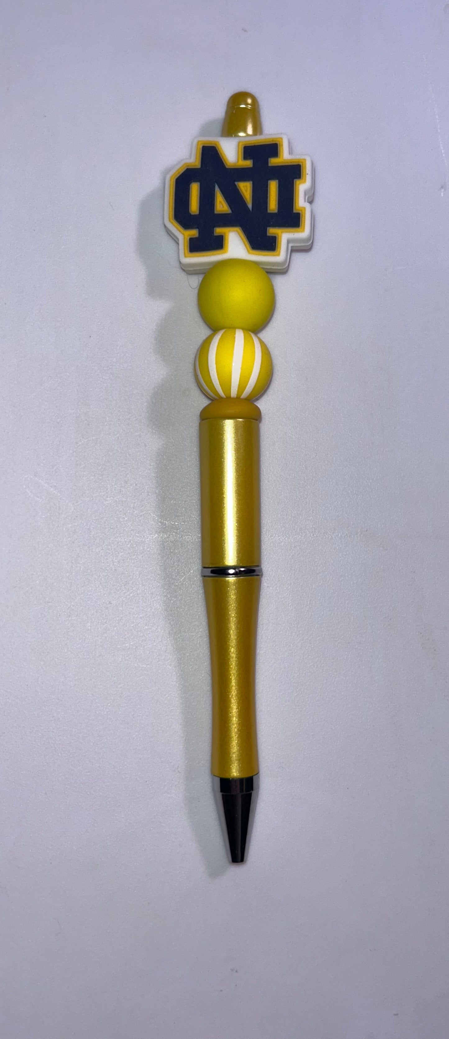 Notre Dame Yellow Pen
