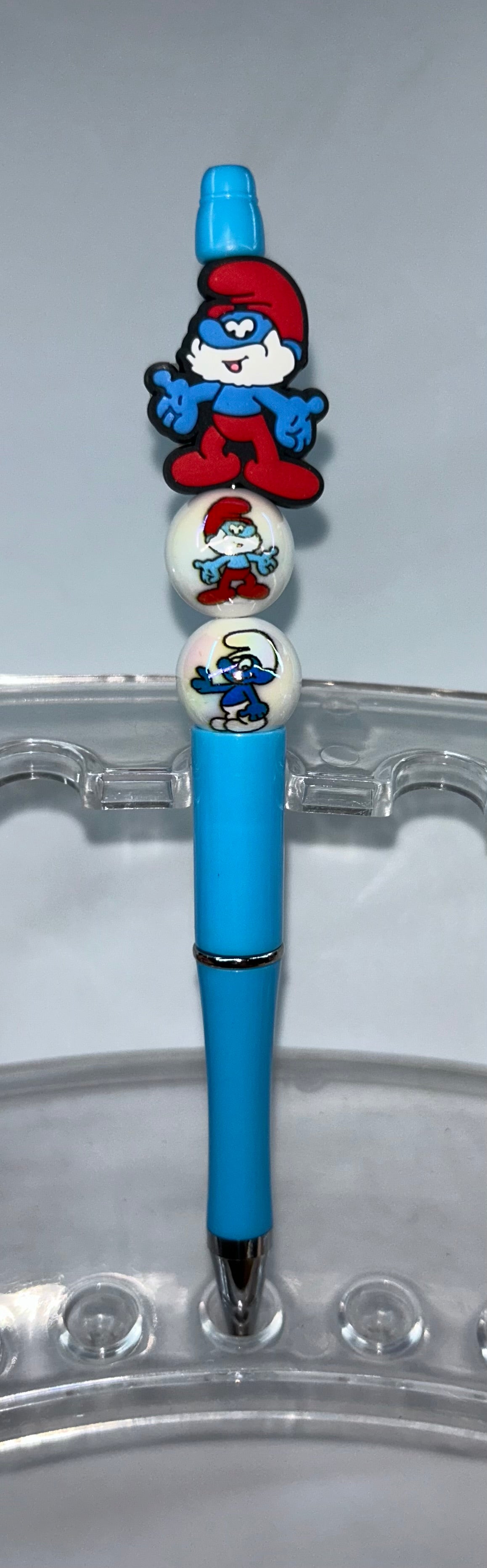 Papa Smurf Blue Pen