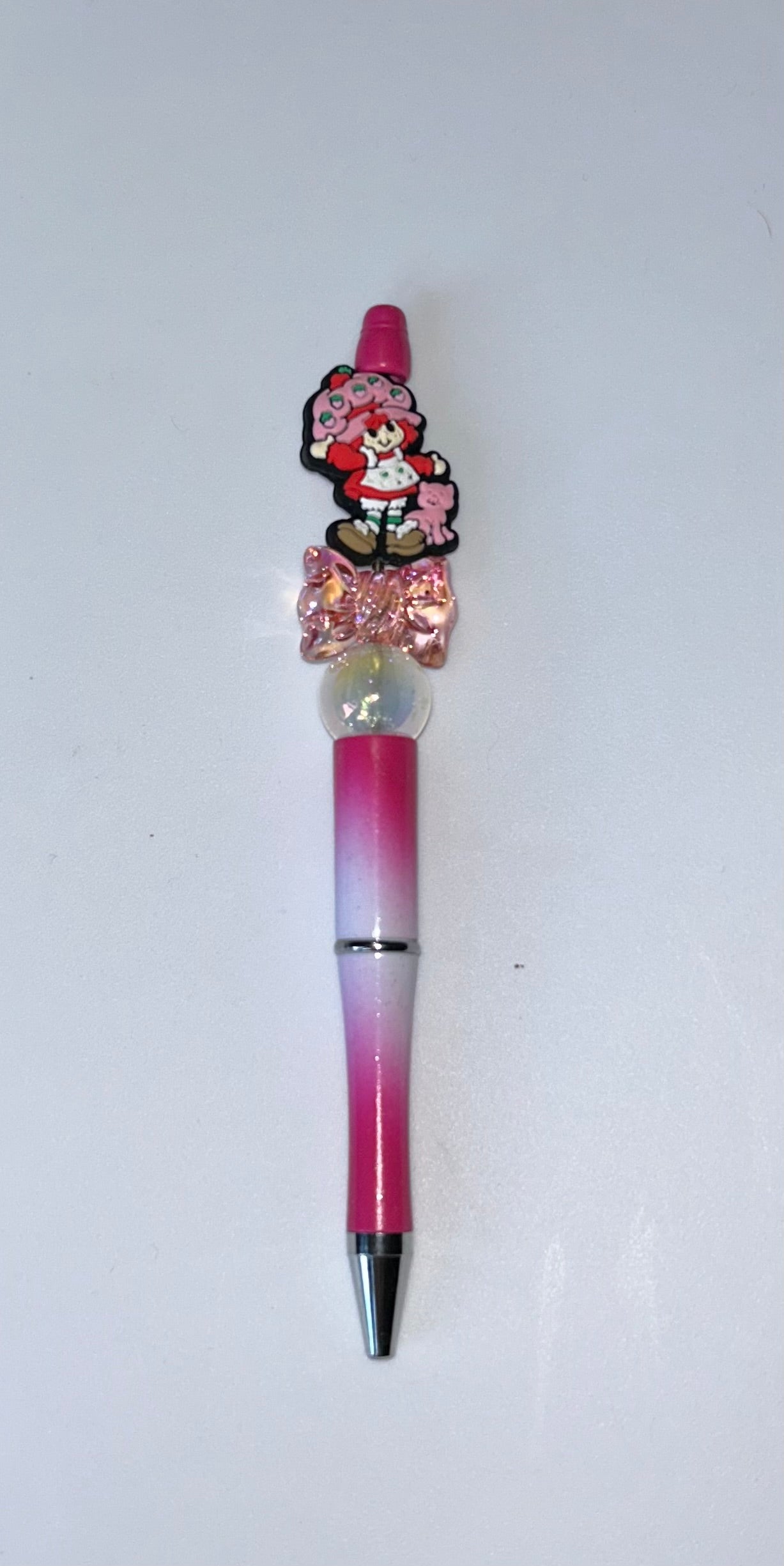 Strawberry Shortcake Pink and White Pen