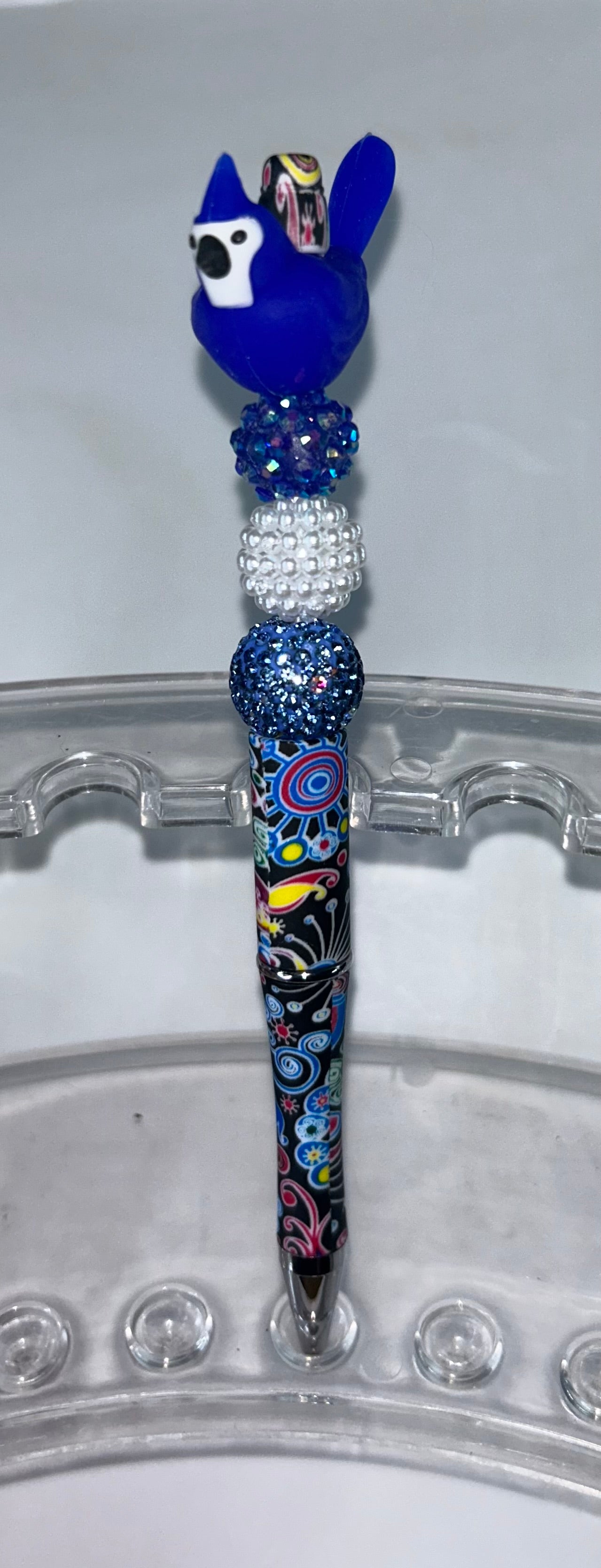 Bluejay Floral Pen