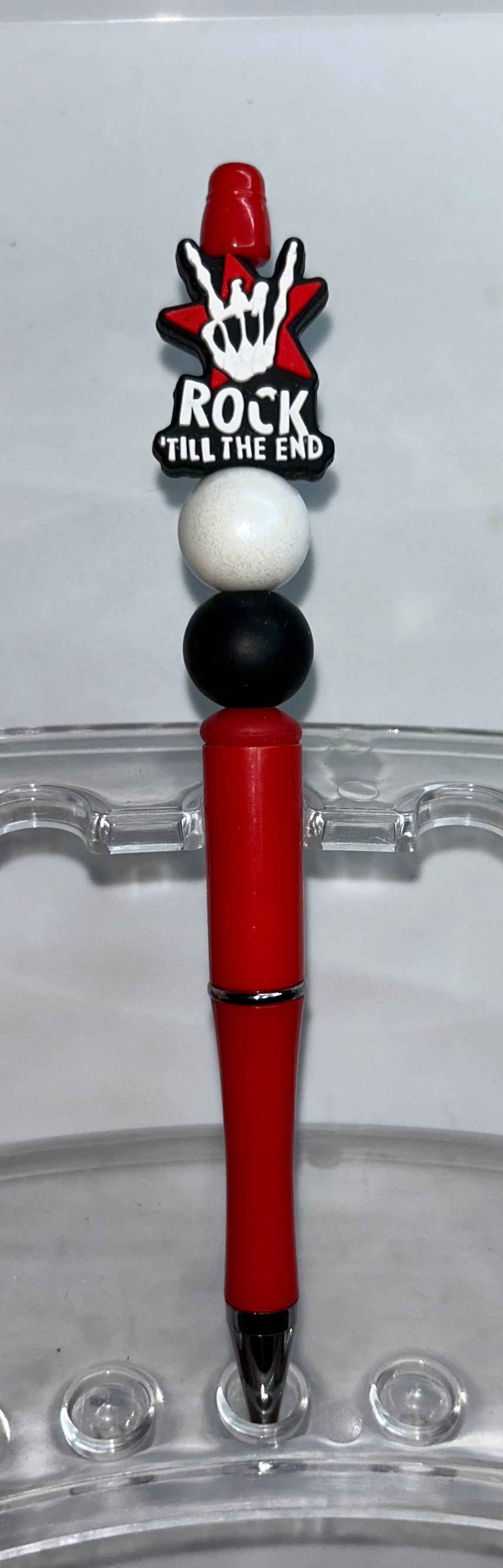 Rock Till The End Red Pen