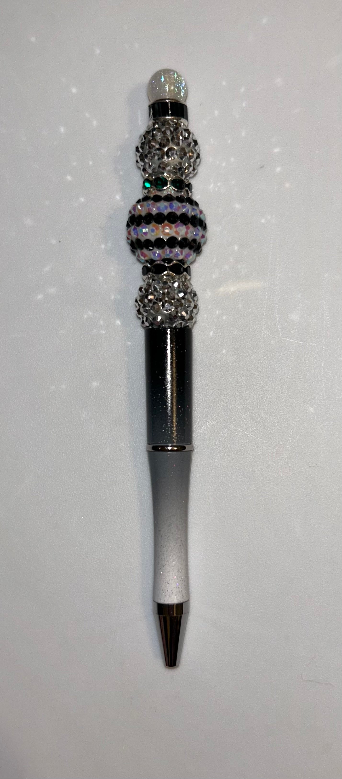 Black/Silver Black Ombre Pen