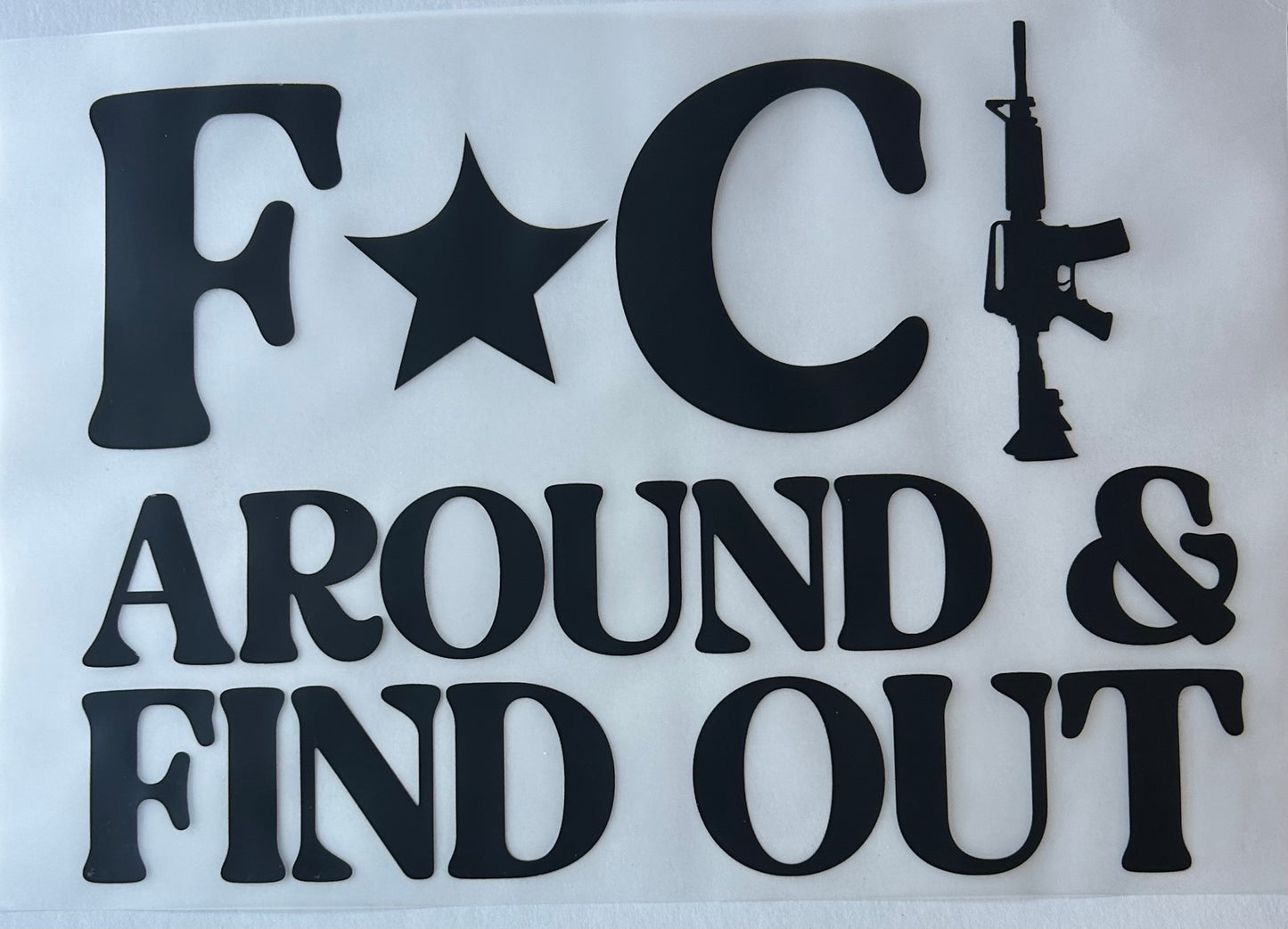 F*ck Around & Find Out
