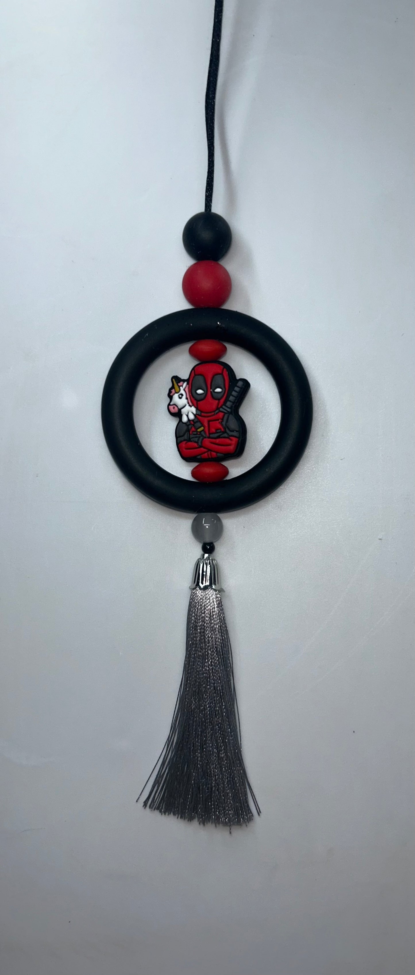 Deadpool Black Car Charm