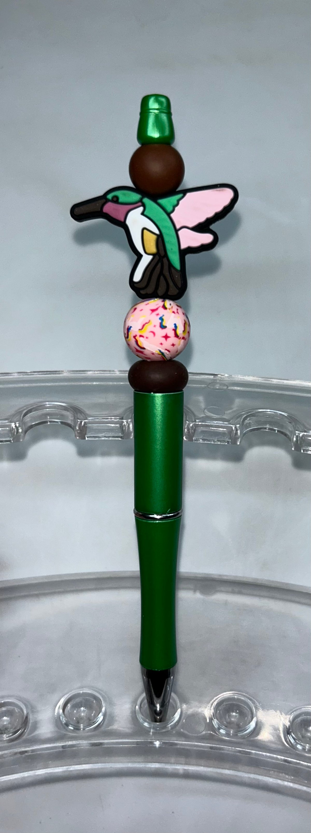 Green Hummingbird Green Pen