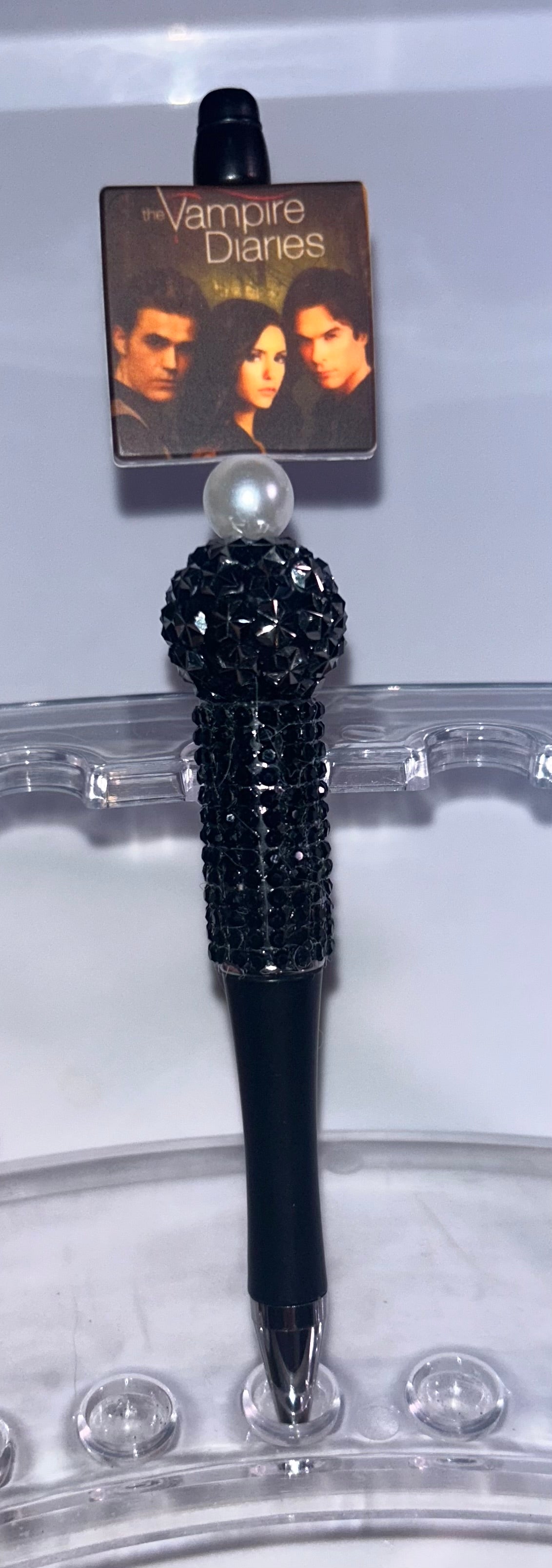 Vampire Diaries Black Bling Pen