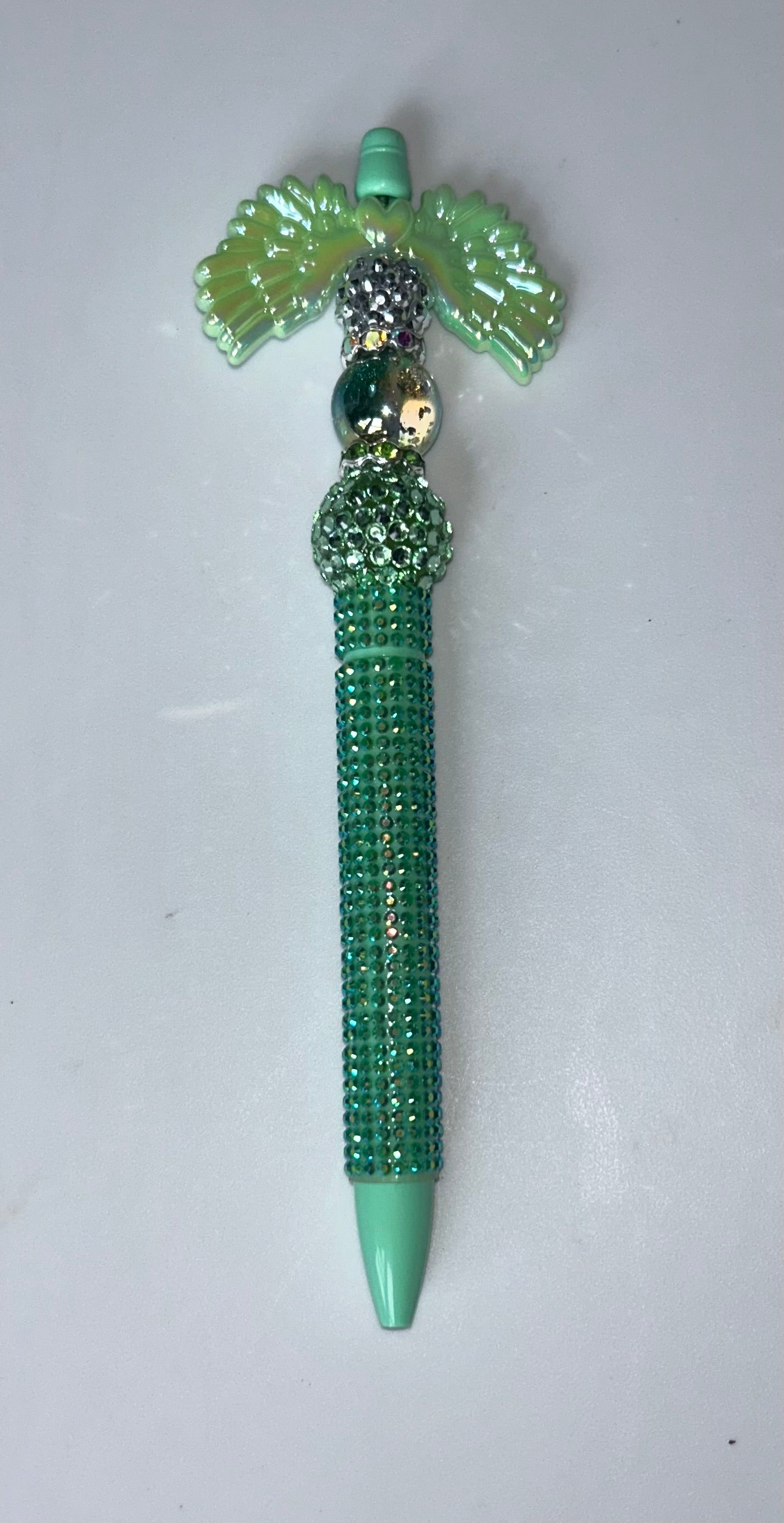 Green Wings Green Bling Pen