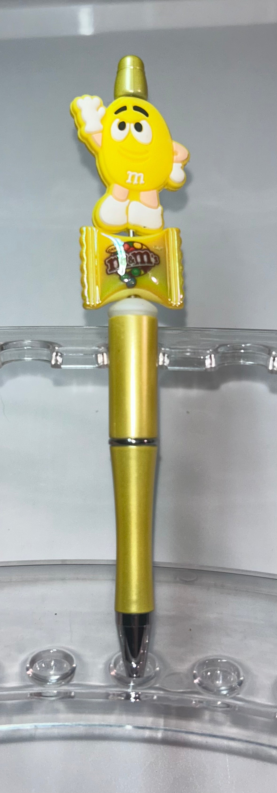 Yellow M&M Yellow Pen