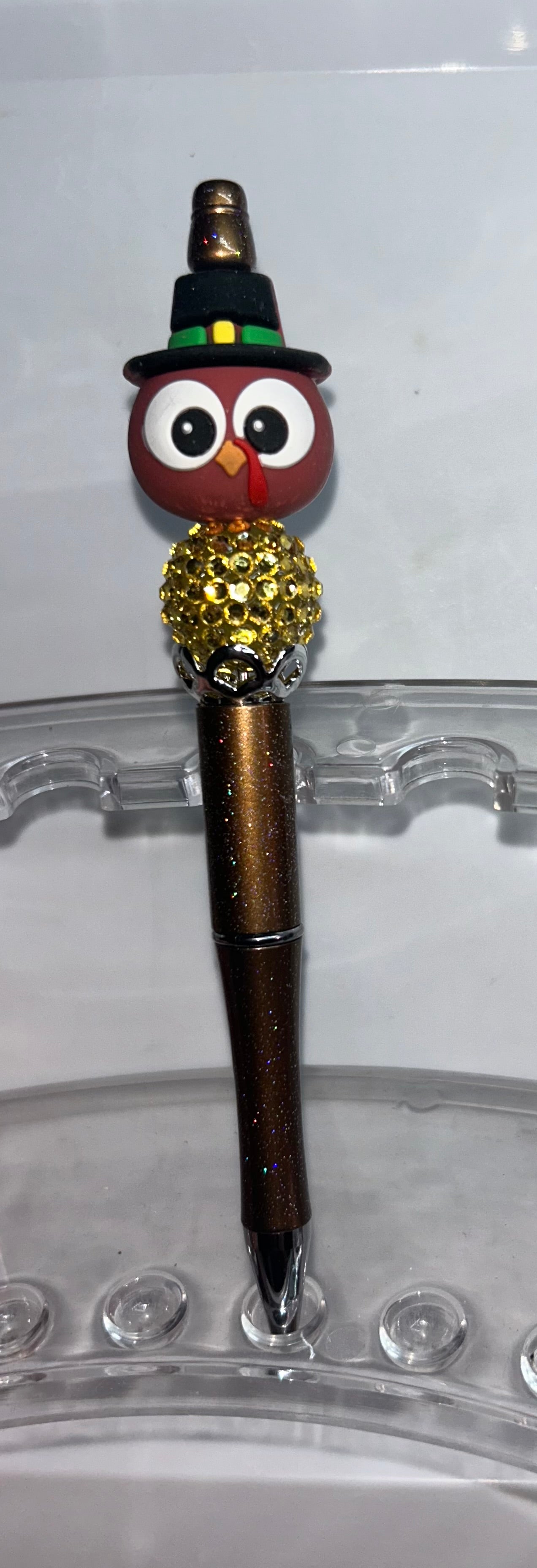 Turkey Head Brown Pen