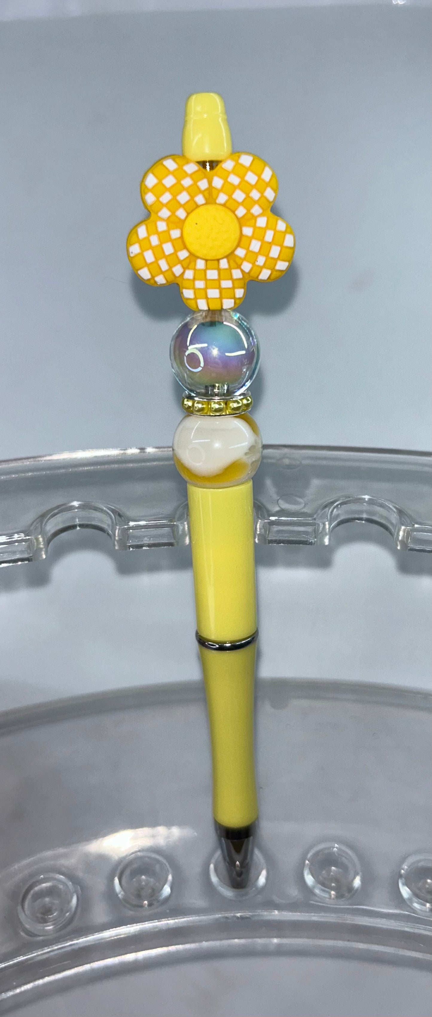 Yellow Flower Yellow Pen