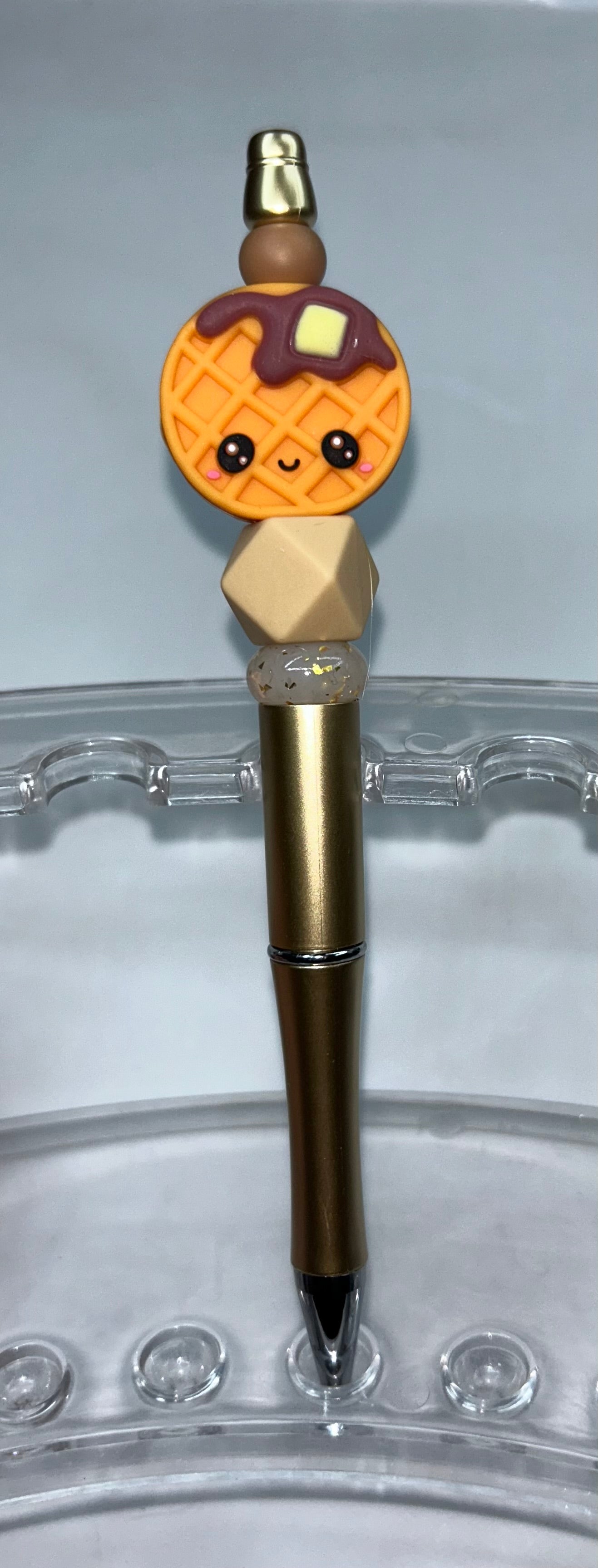 Waffle Gold Pen