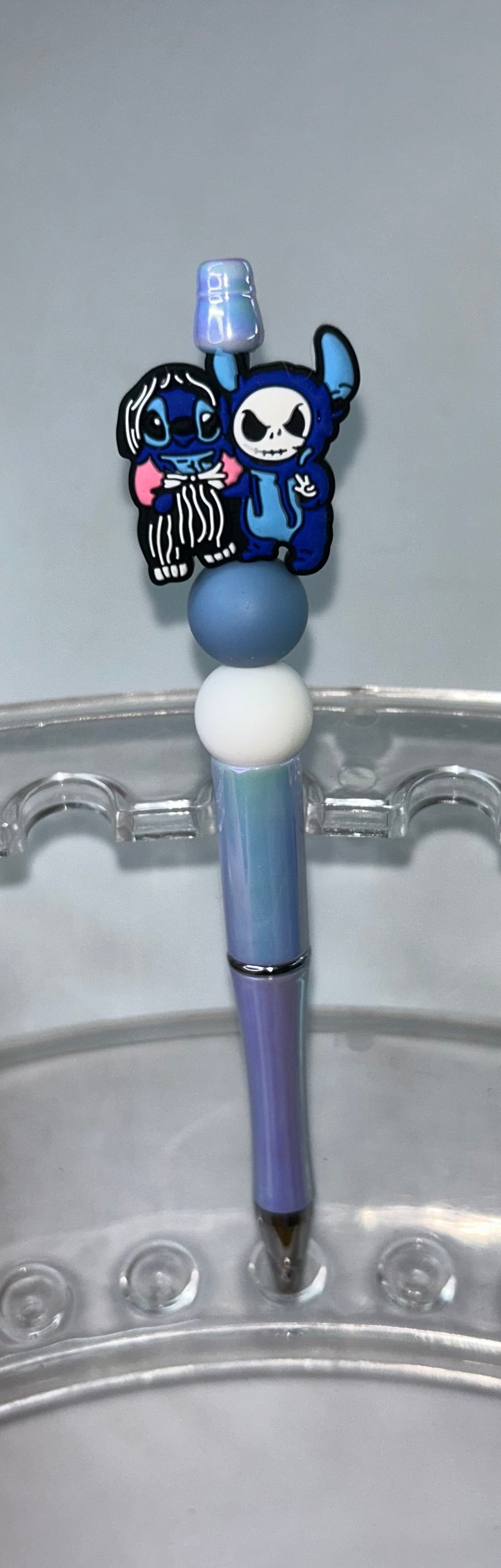 Stitch & Jack Pearl Blue Pen