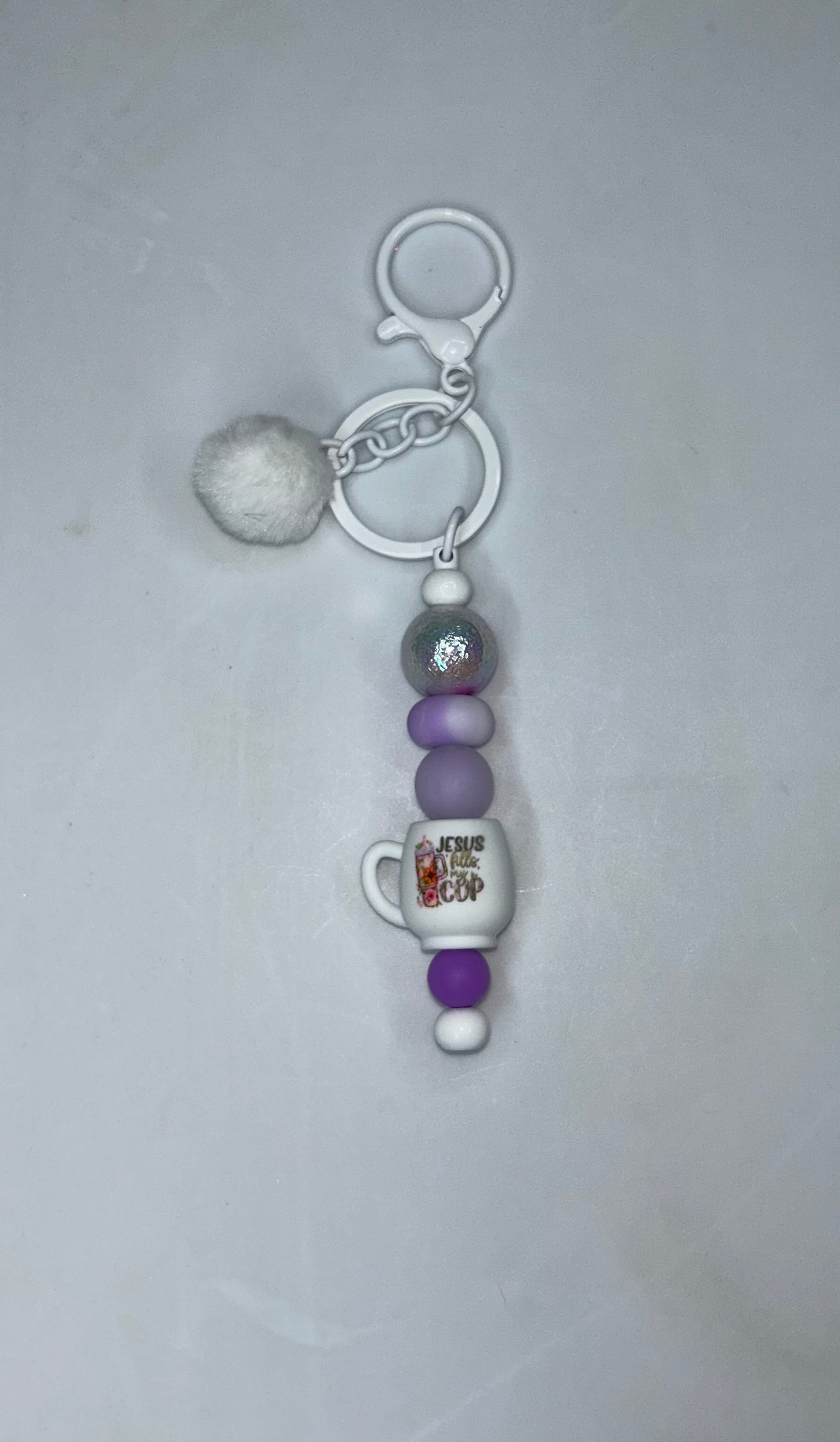 Jesus Fills My Cup Key Chain