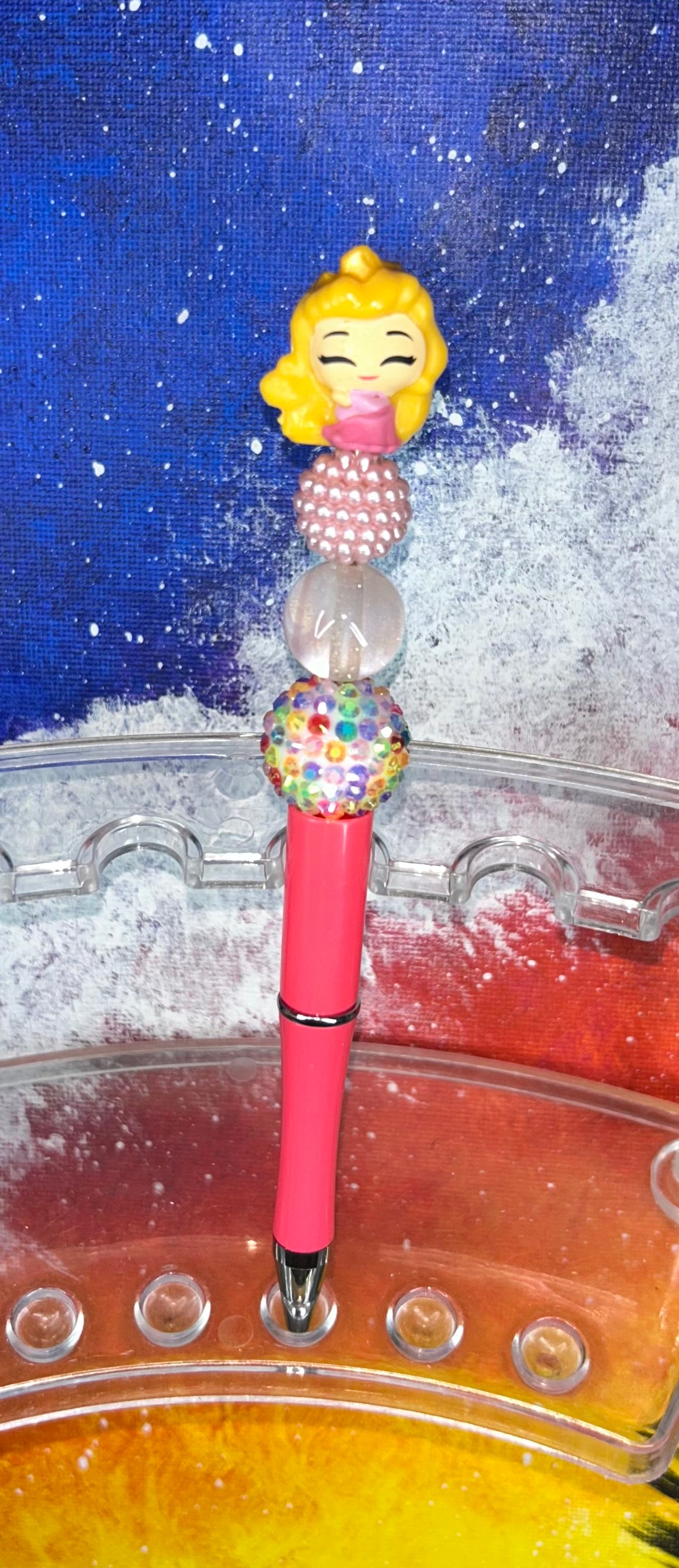 Aurora Small Doorable Pink Pen