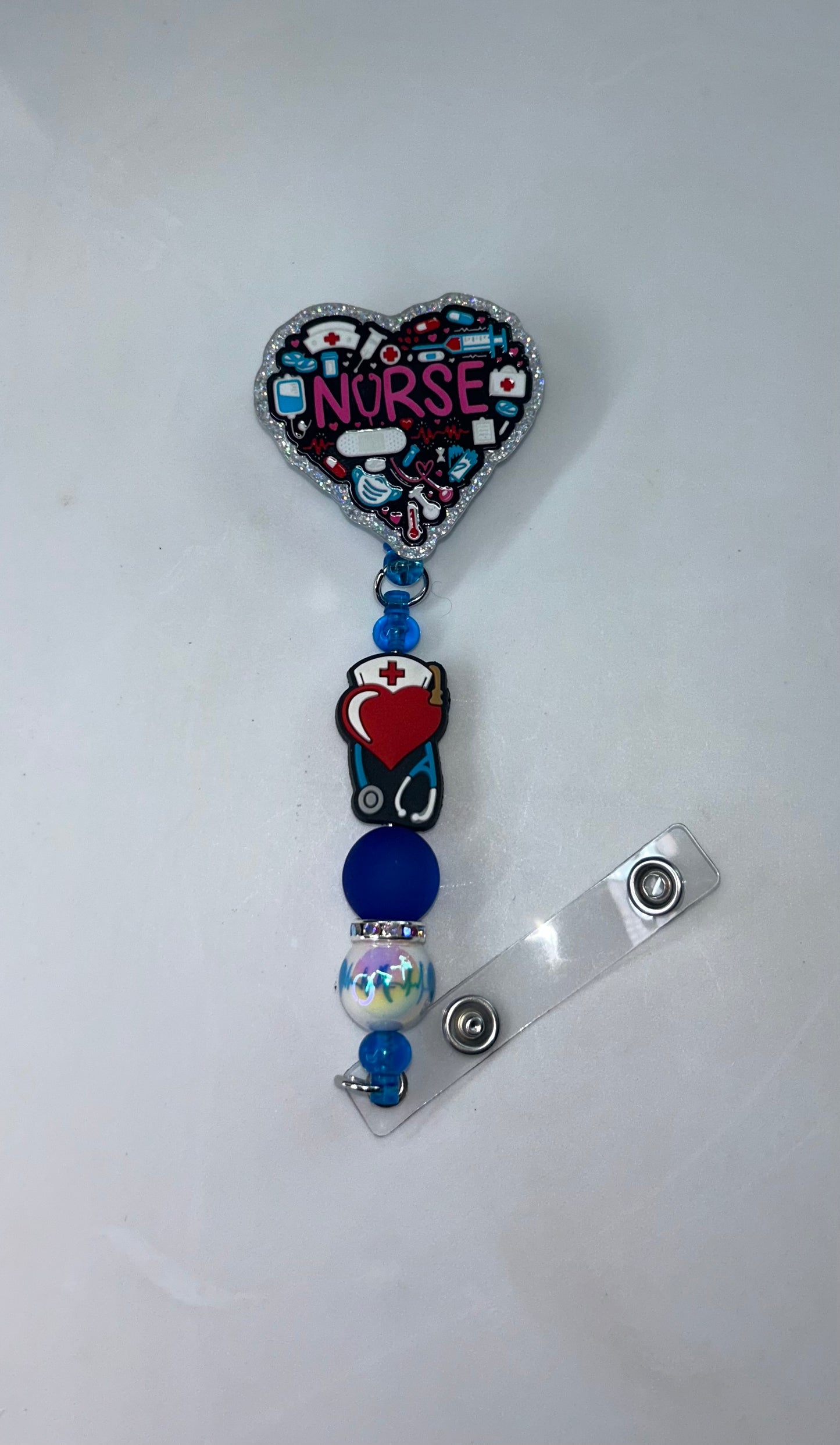 Nurse Heart Badge Reel