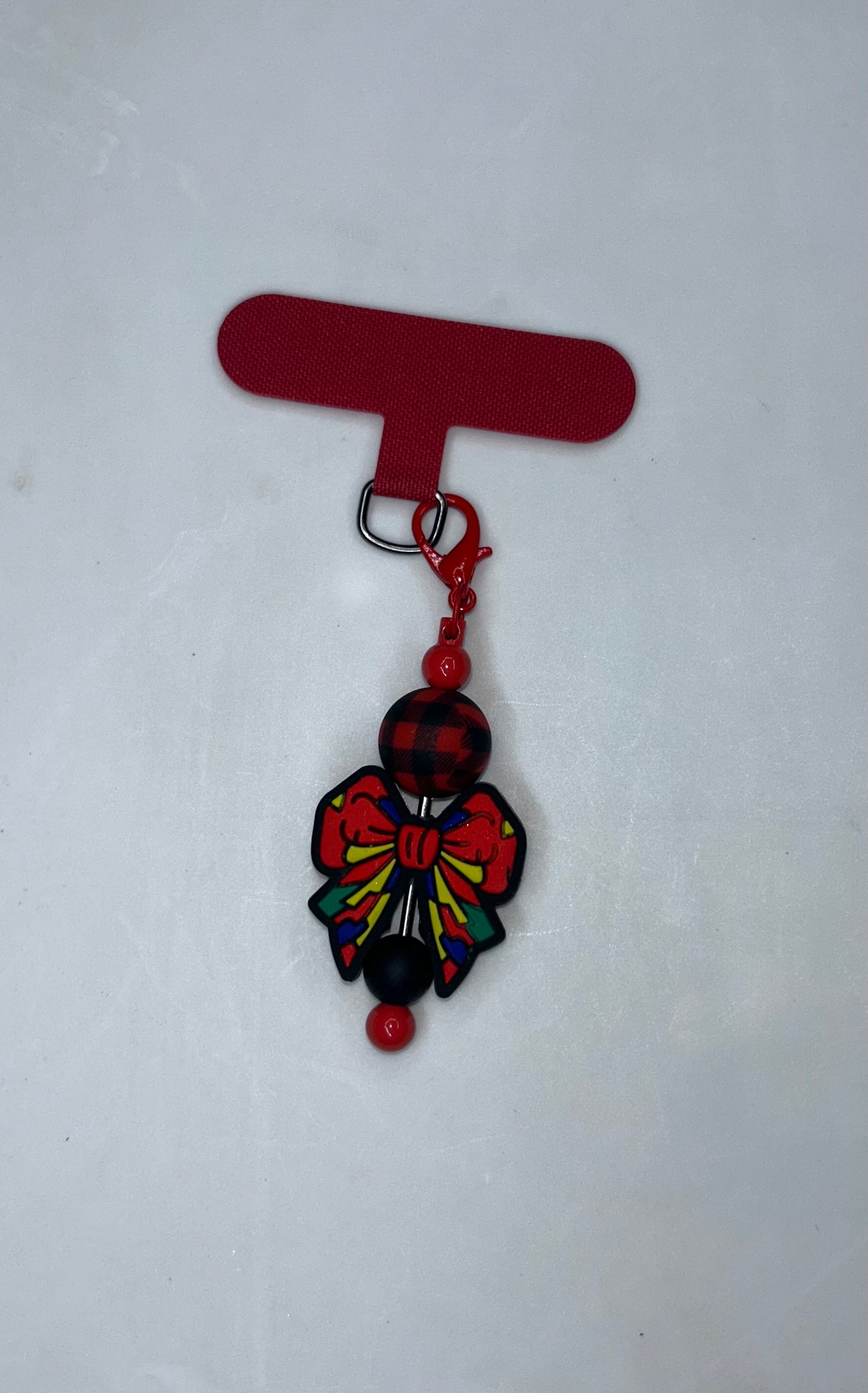 Autism Bow Phone Charm