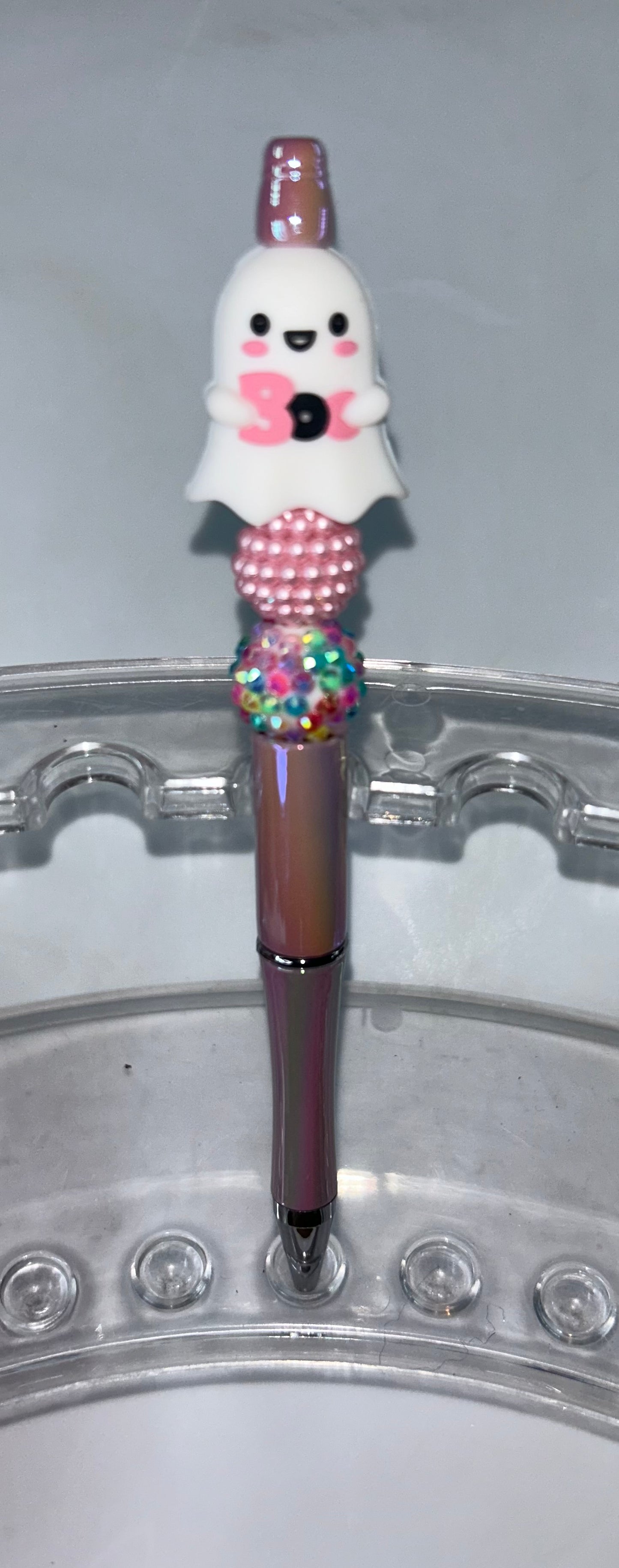 Boo Ghost Rose Gold Pen