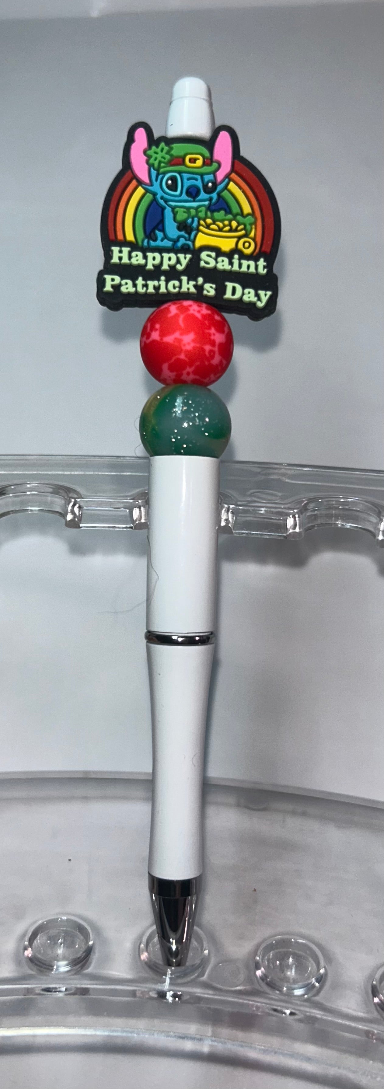 Happy Saints Patrick's Day White Pen