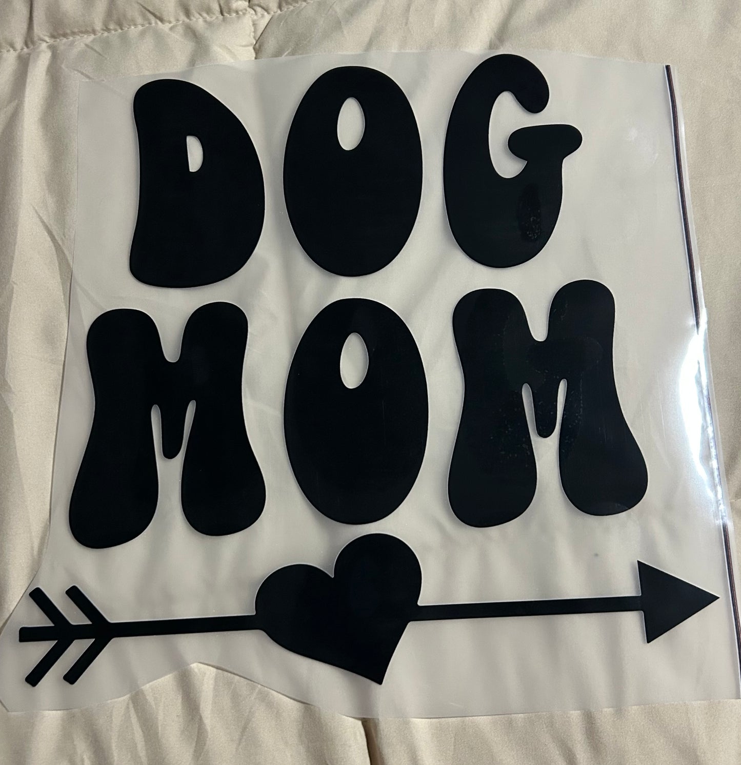 Dog Mom Black Arrow