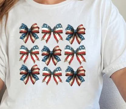4th of July Bows