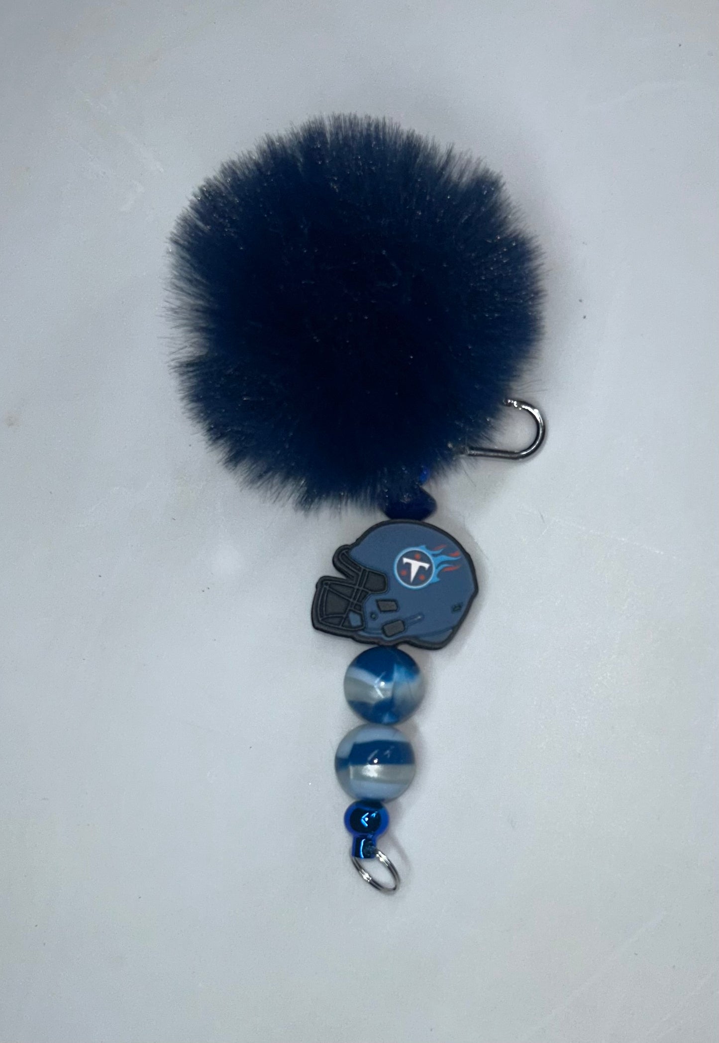 Titans Helmet Blue Key Chain